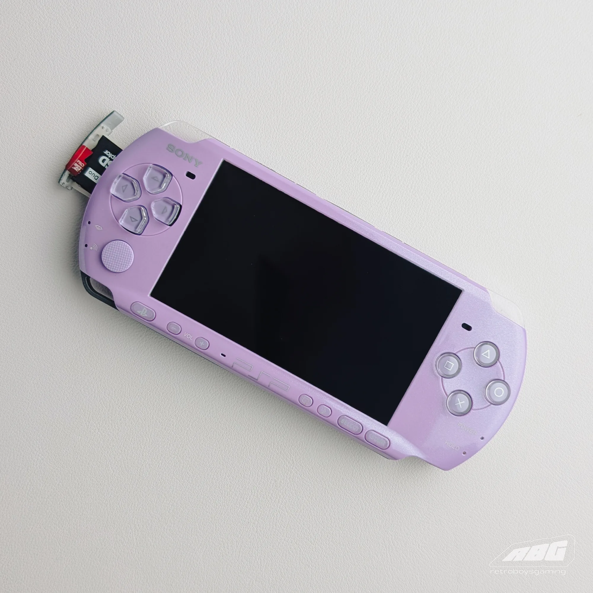 PSP3000 Purple Modded image indicator(3)