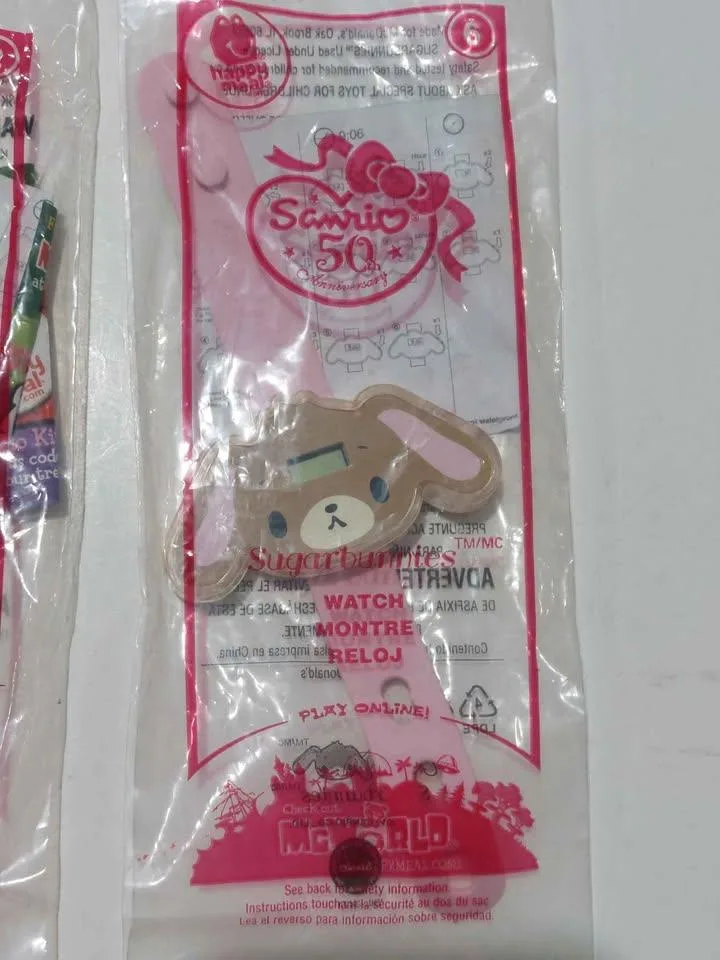 2010 McDonald's Happy Meal SANRIO 50TH Anniversary Kidd Watches image indicator(3)