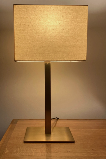 John Bronze Table Lamp CB2 - photo 3