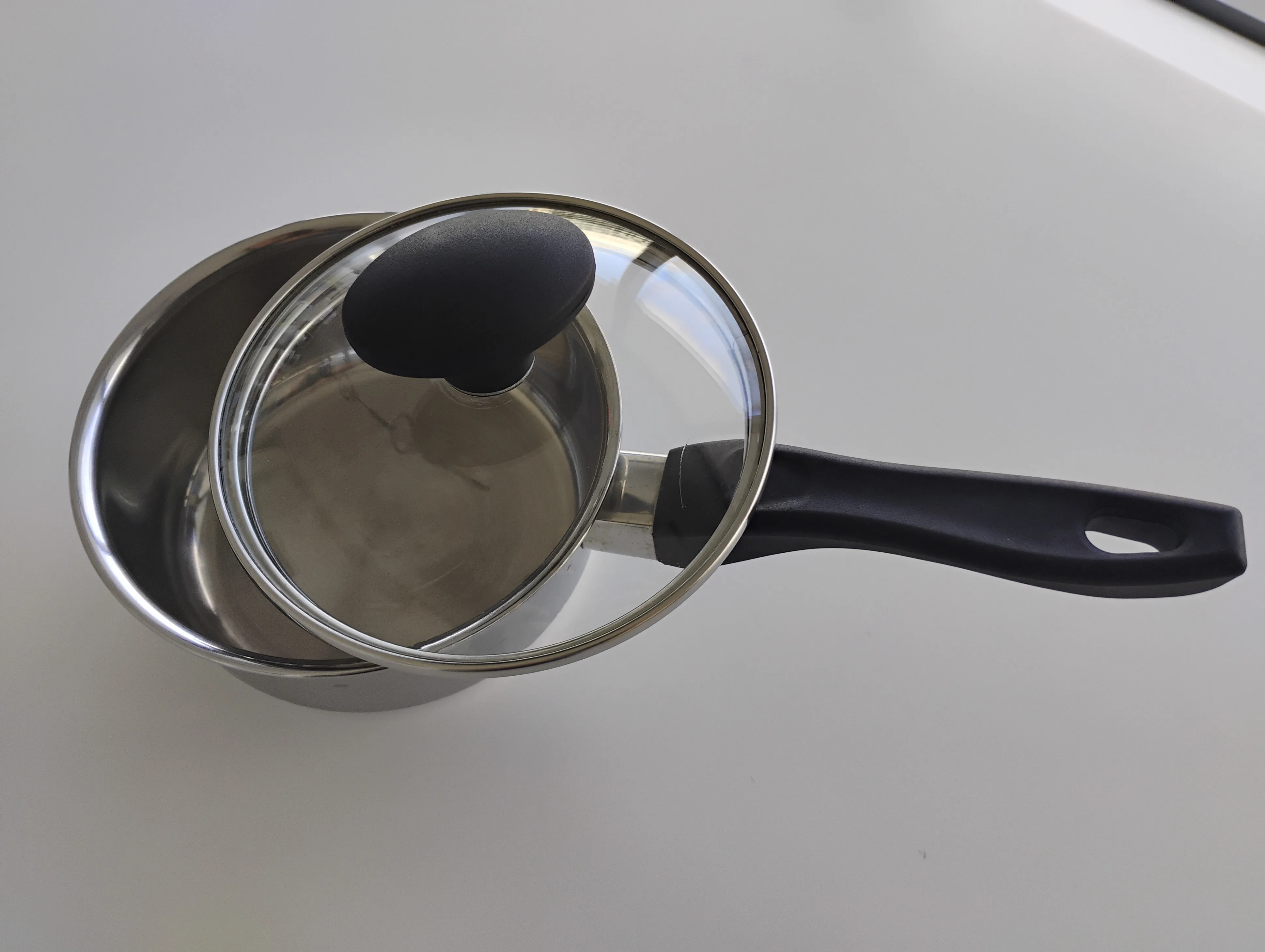 Sauce Pot with Glass Lid (6” diameter)