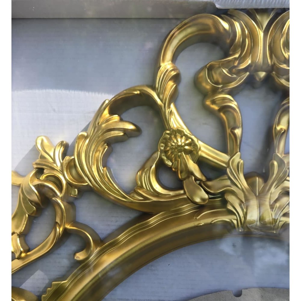 European Style Wall Oval Wall Picture Frame, Gold - photo 2