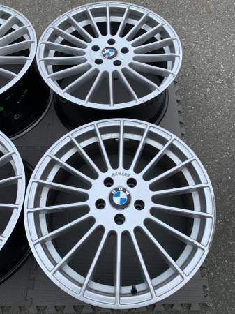 Set of RARE BMW After Market Rep Hamann 20X8.5/9.5 rims good con - photo 2