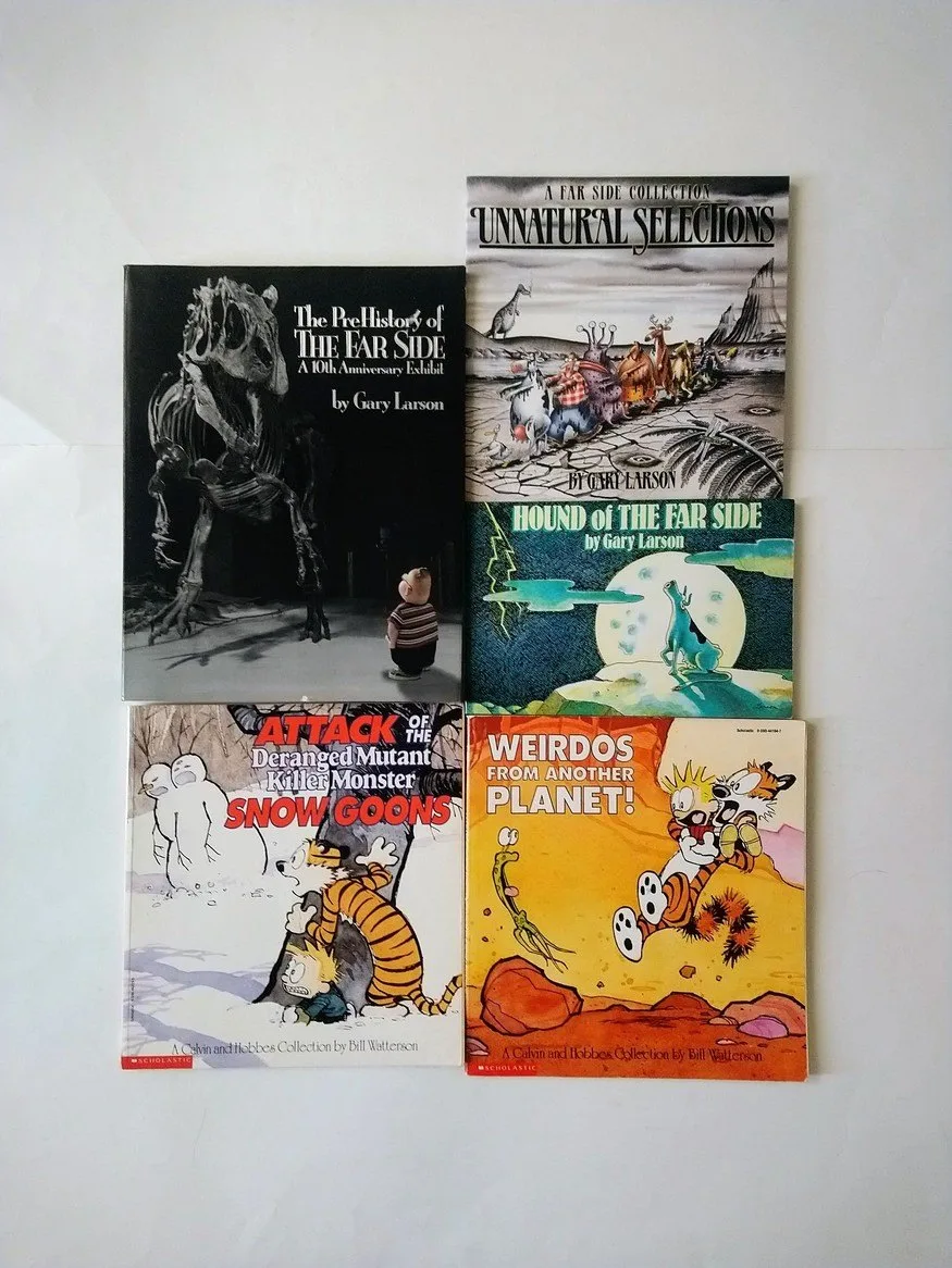 Far Side & Calvin & Hobbes books!