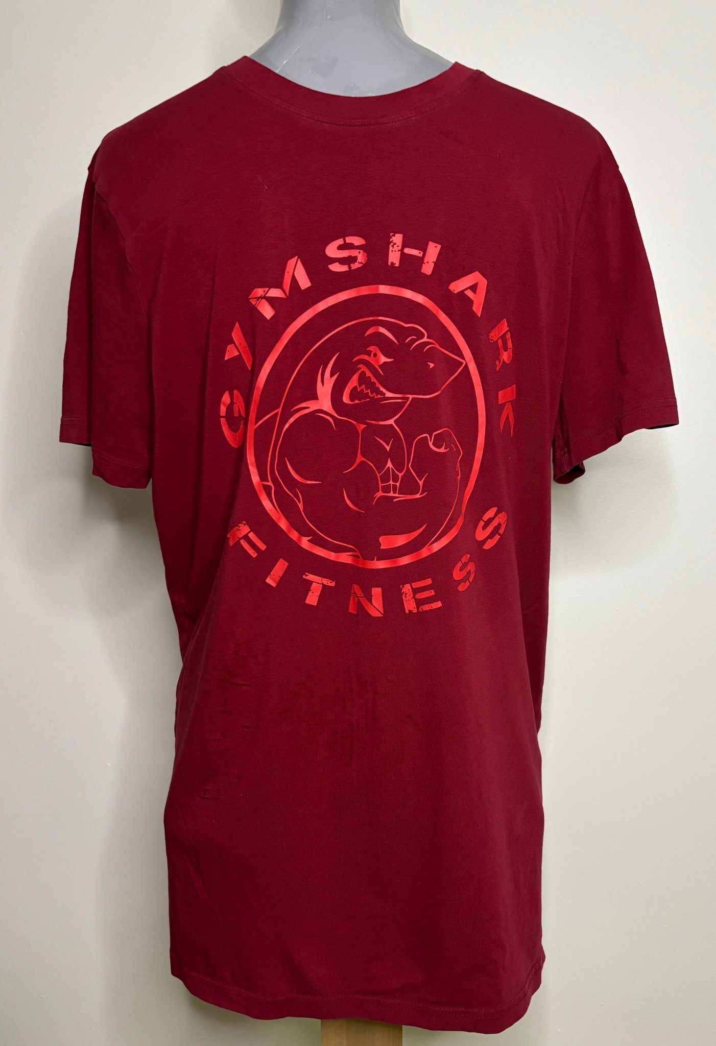 Gymshark Legacy Maroon Tee Shirt Adult Medium