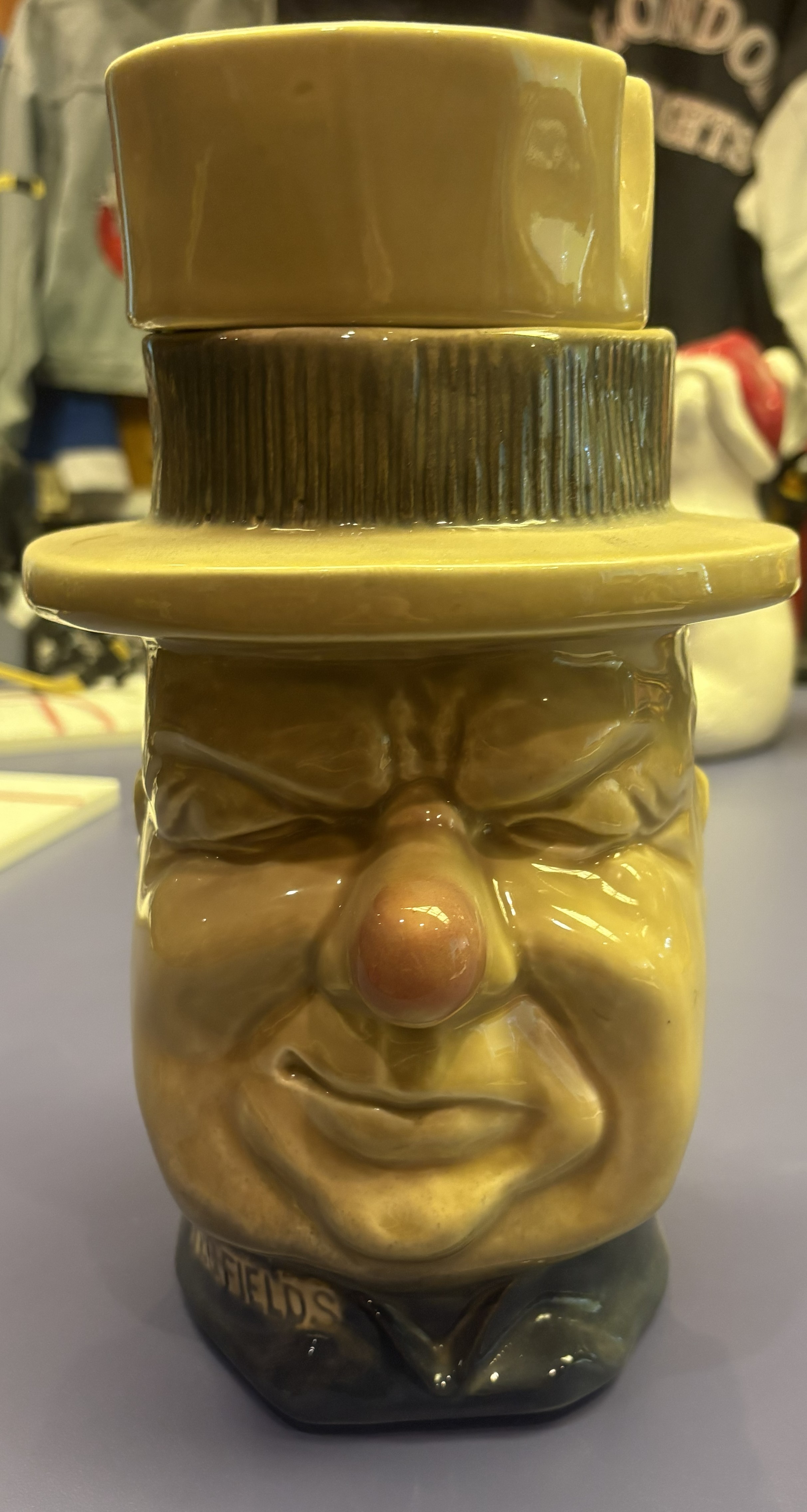 Vintage Cookie Jar- W.C. Fields