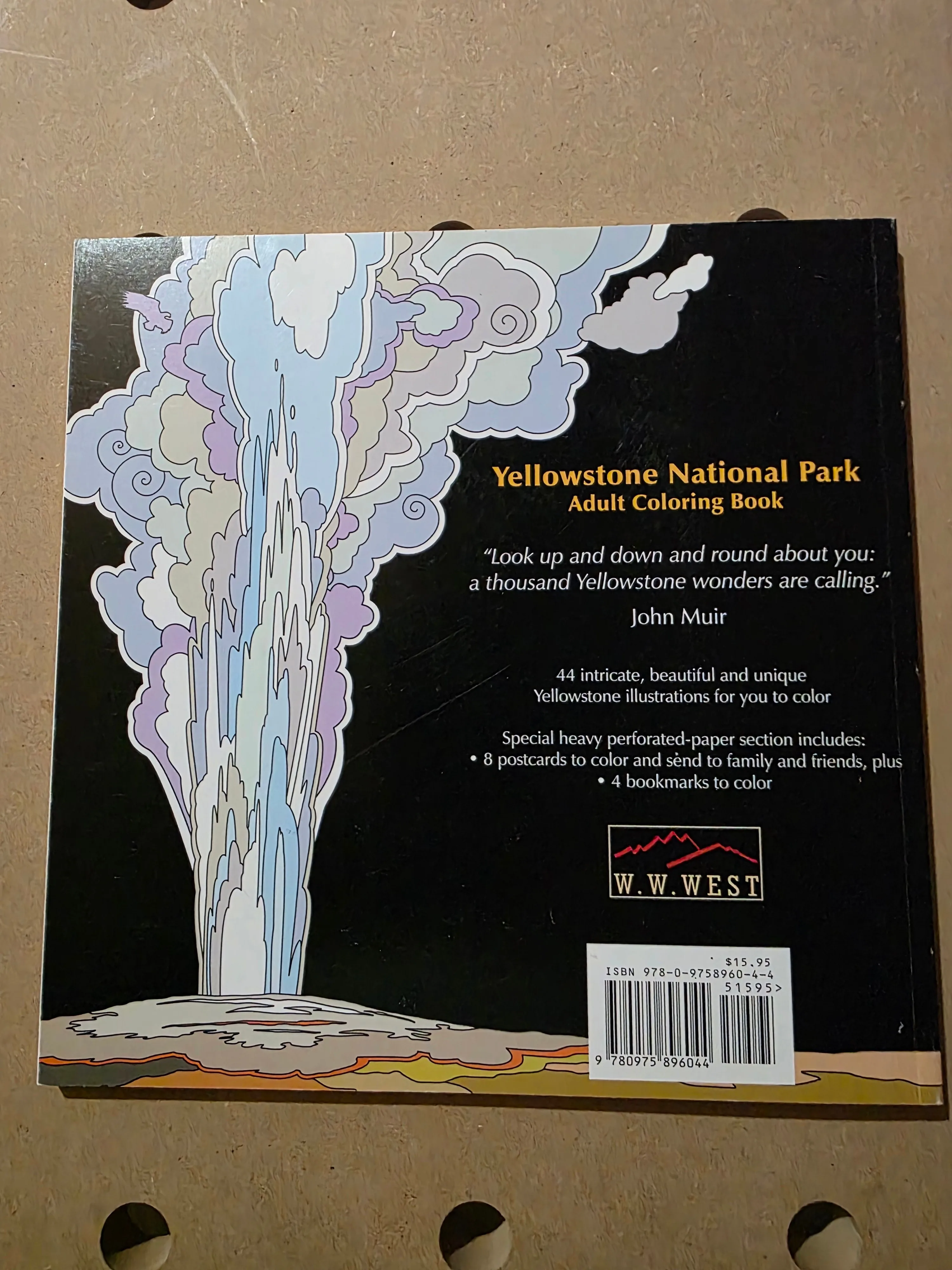 Yellowstone National Park Coloring Book image indicator(2)