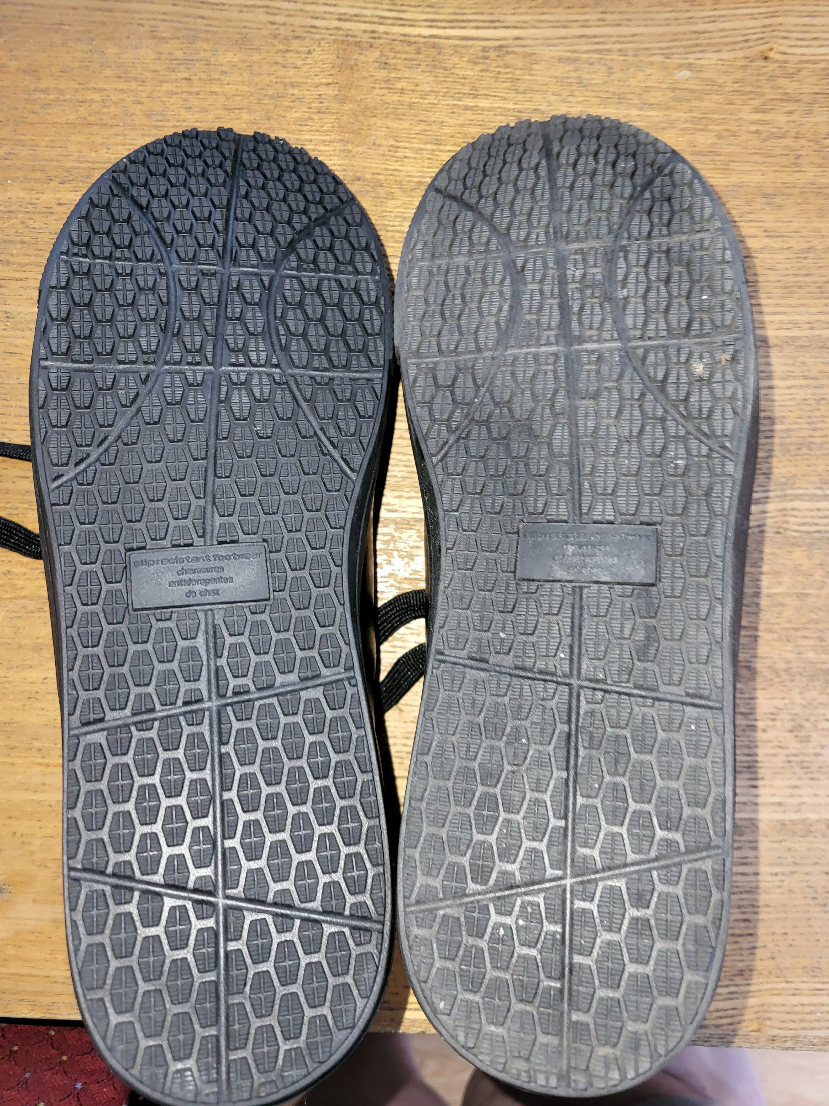 Mens Tredsafe Black Leather Shoes image indicator(4)