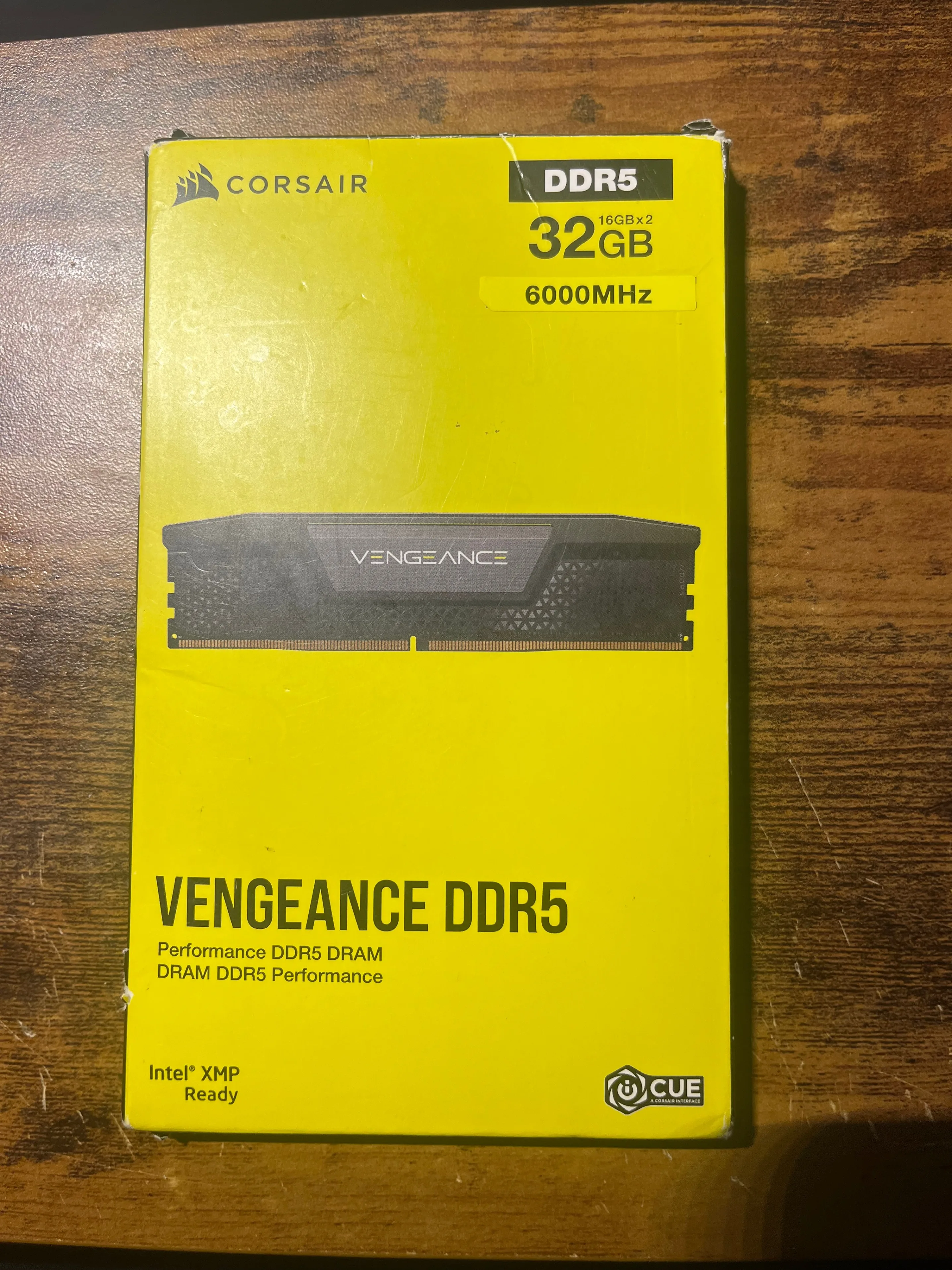 CORSAIR Vengeance 32GB RAM DDR5 6000MHz