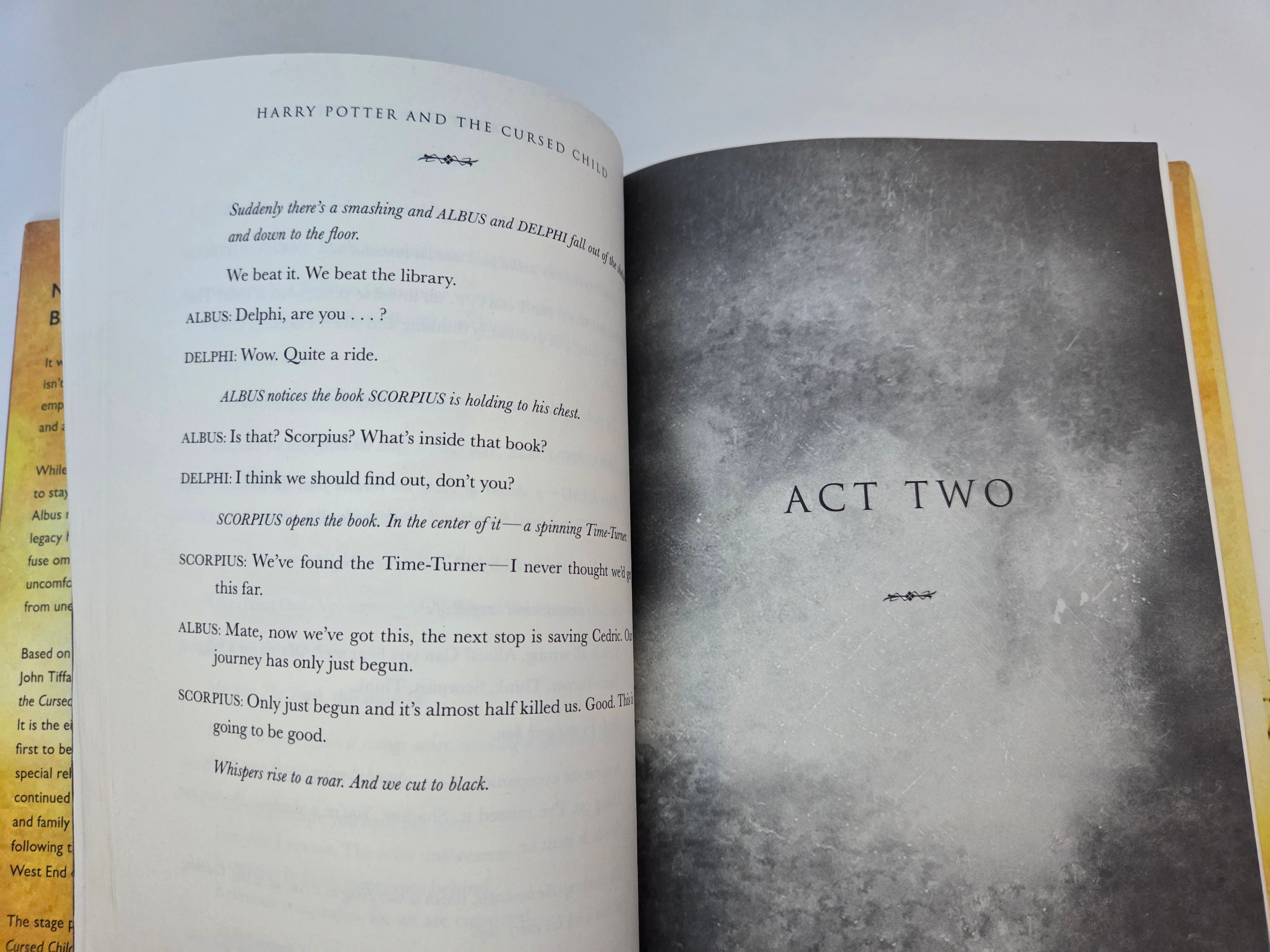 Harry Potter: Cursed Child Script, 2016 HC – Canada - photo 4