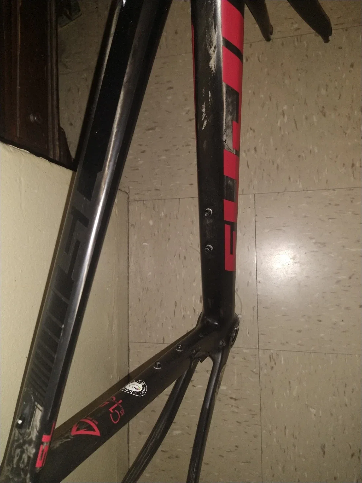 Fuji One. 1 Sl Frameset 54cm image indicator(2)