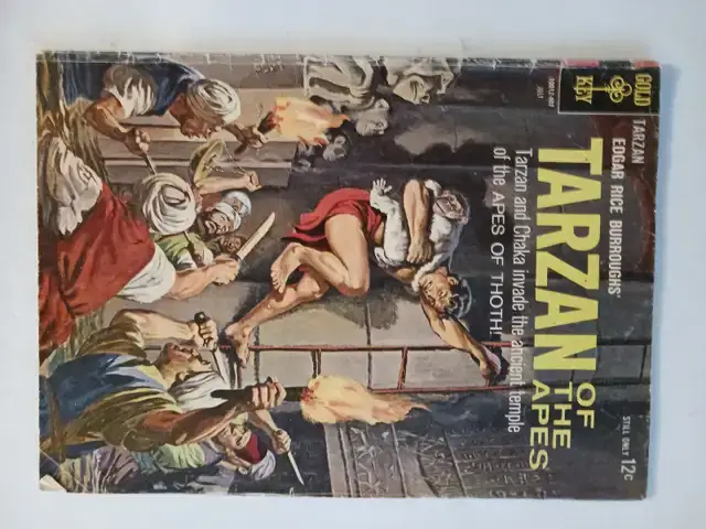 Edgar Rice Burroughs’ TARZAN OF THE APES #143 Gold Key July 1964