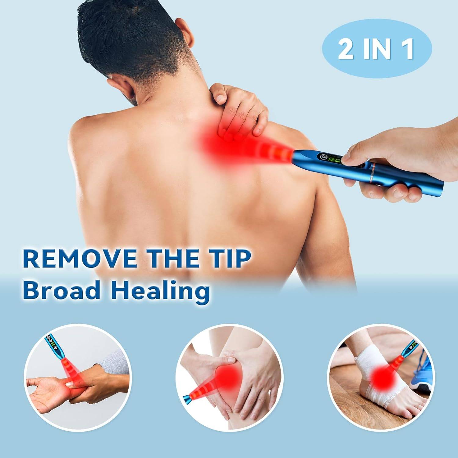 Red & Infrared Light Therapy Device - photo 3