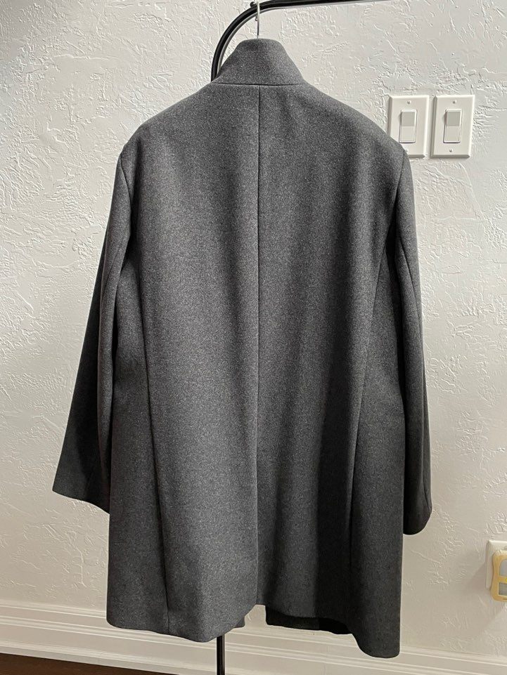 Club Monaco Men's Wool Funnel Neck Coat - photo 2