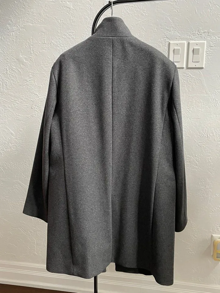 Club Monaco Men's Wool Funnel Neck Coat image indicator(2)