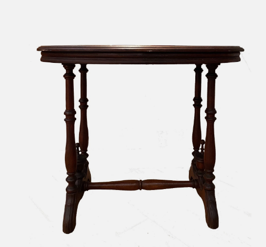 Antique Wooden Console Accent Side Table