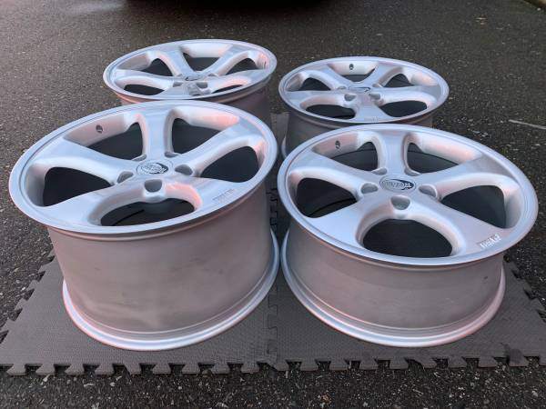 Set of RARE 20X8.5/12 Porsche Techart Formula rims showroom cond - photo 2
