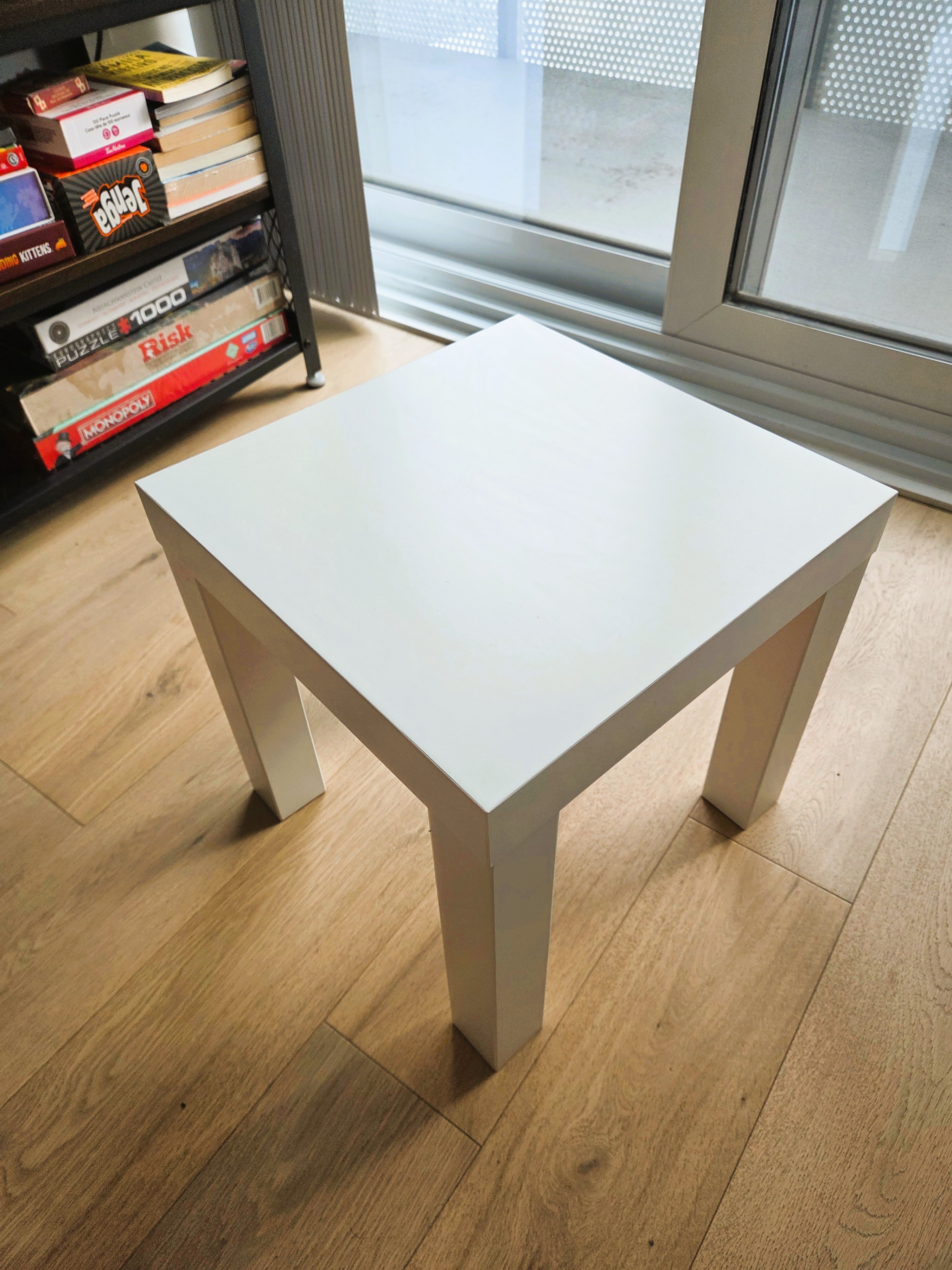 White Ikea Lack Side Table