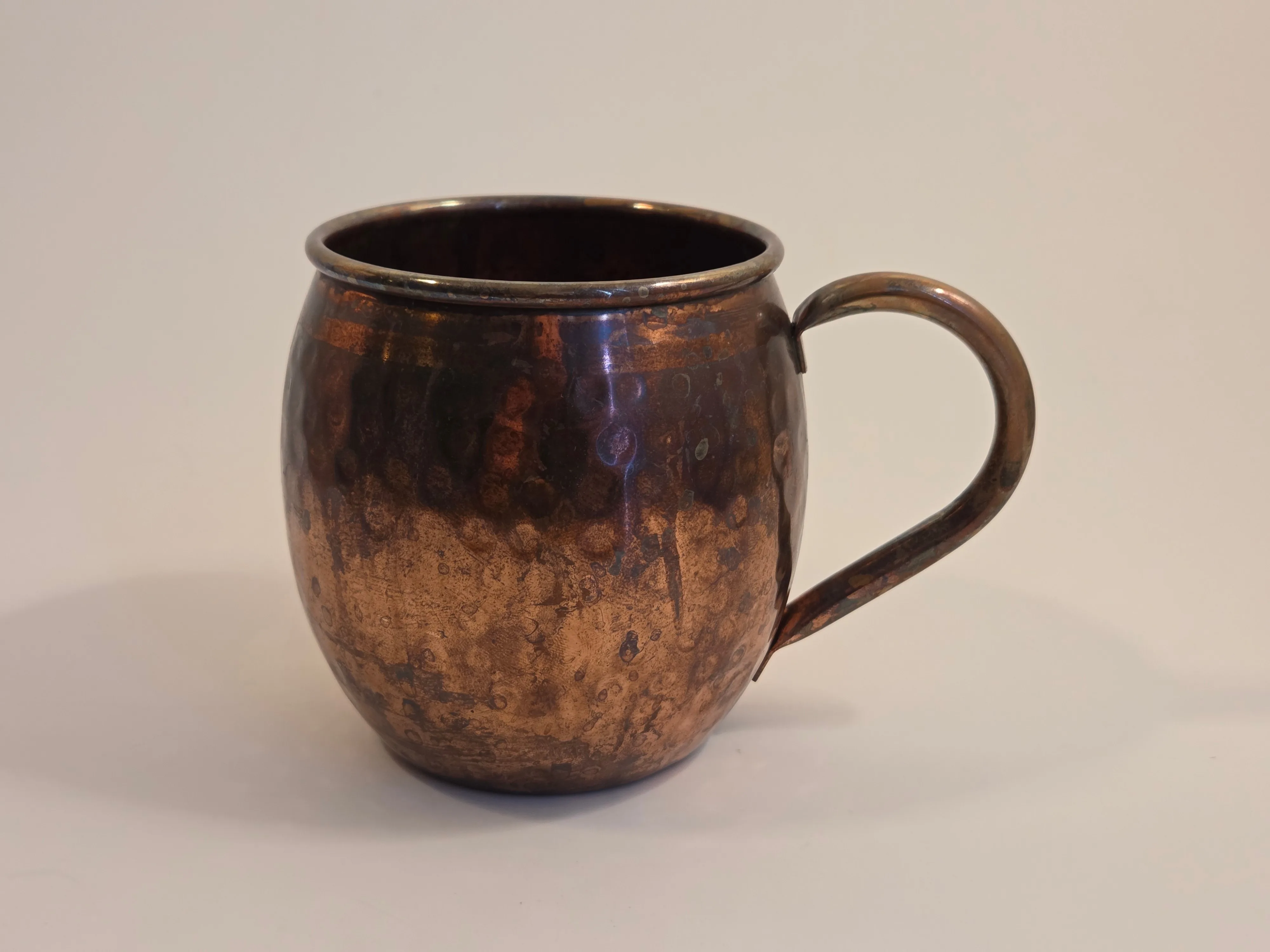 Hammered Copper Moscow Mule Mug, 16 oz – Vintage