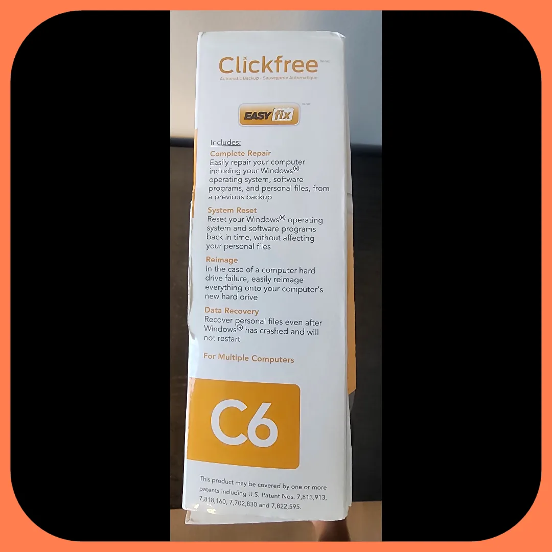 Clickfree C6 External Hard Drive 2TB image indicator(6)