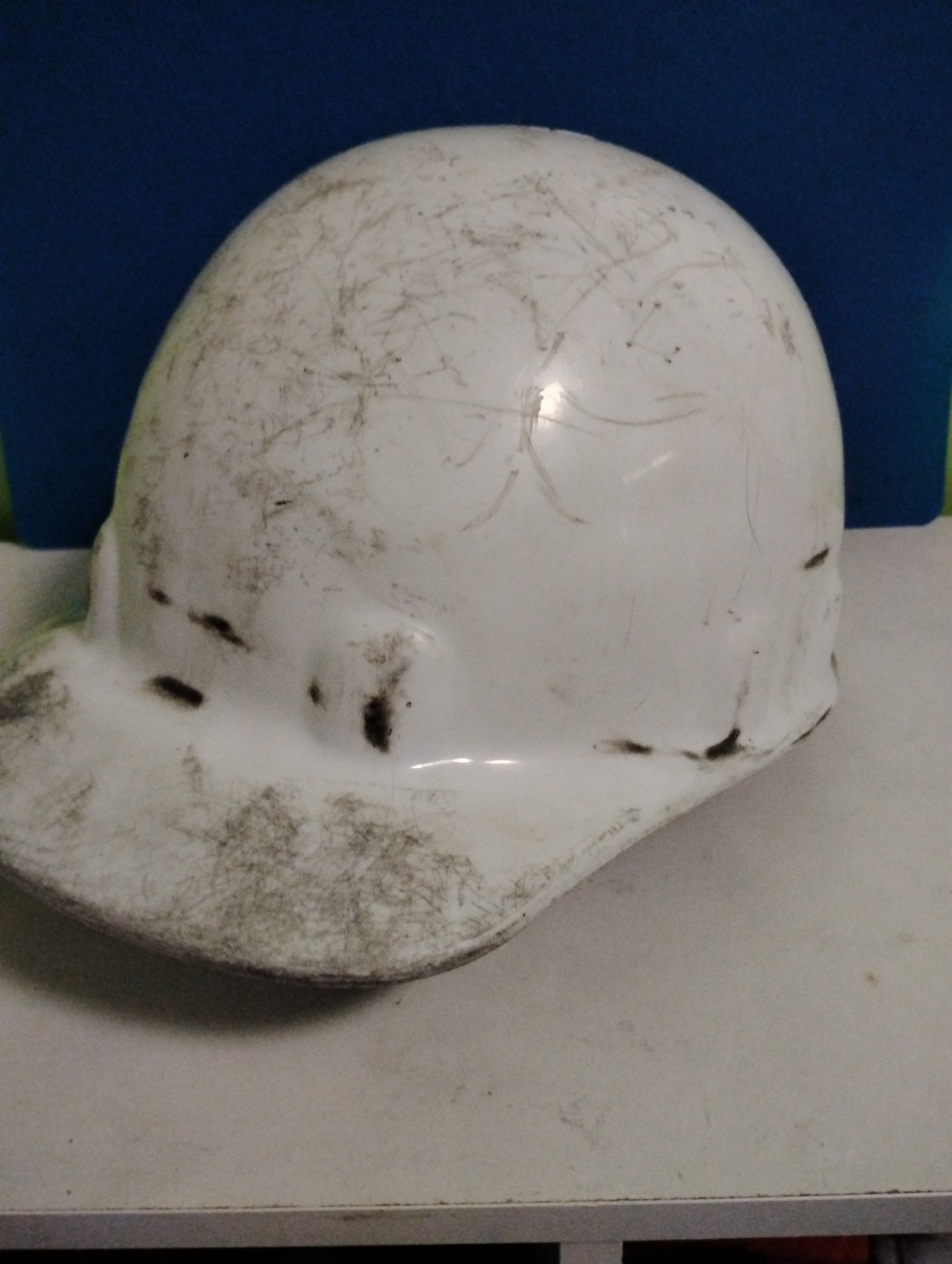 Construction Hard Hat – Used, Good Condition - photo 2