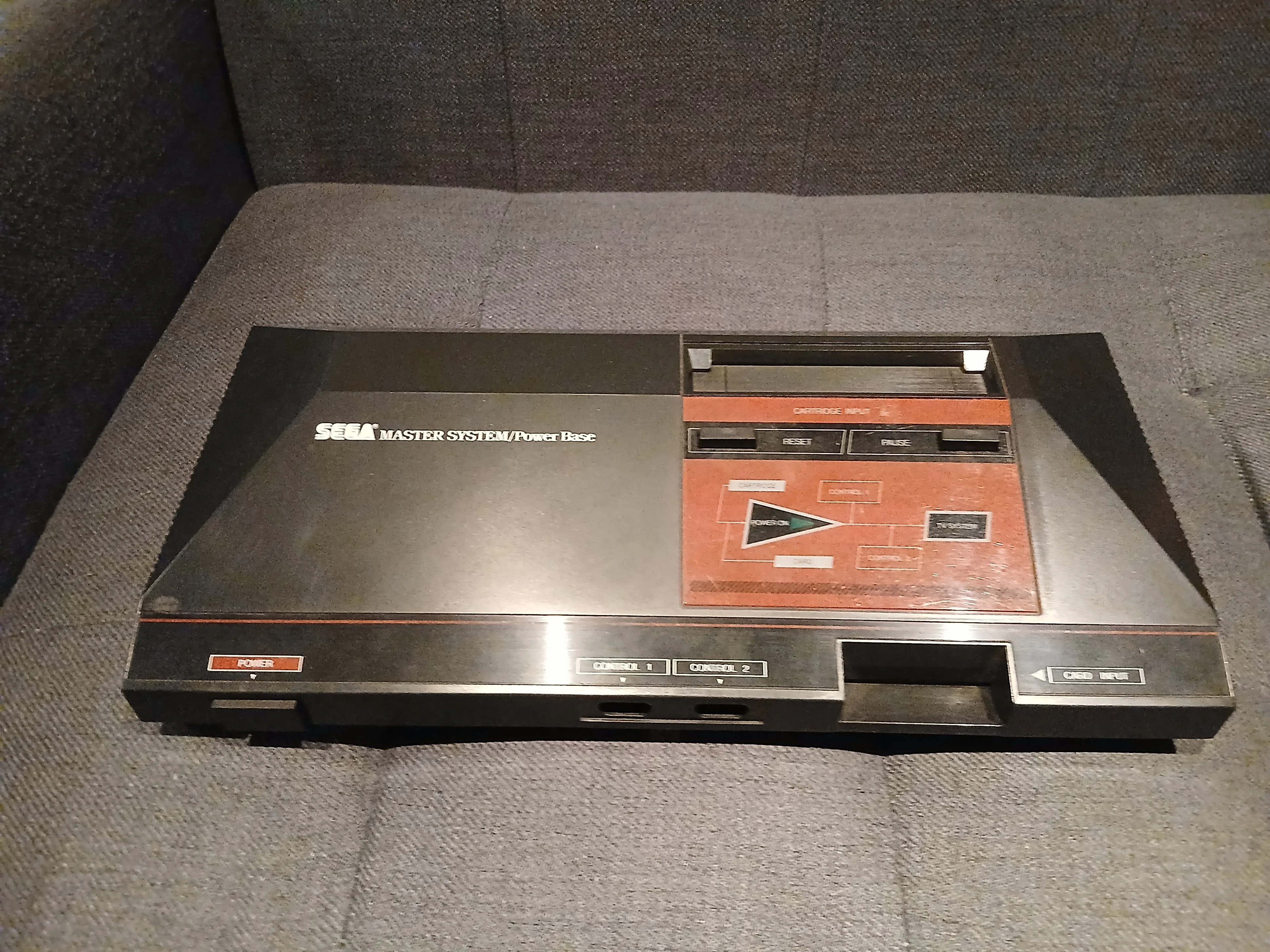 Sega Master System Console & Space Harrier Game image indicator(2)