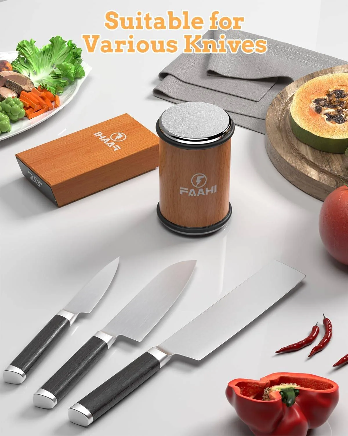 Faahi Rolling Knife Sharpener Kit image indicator(7)