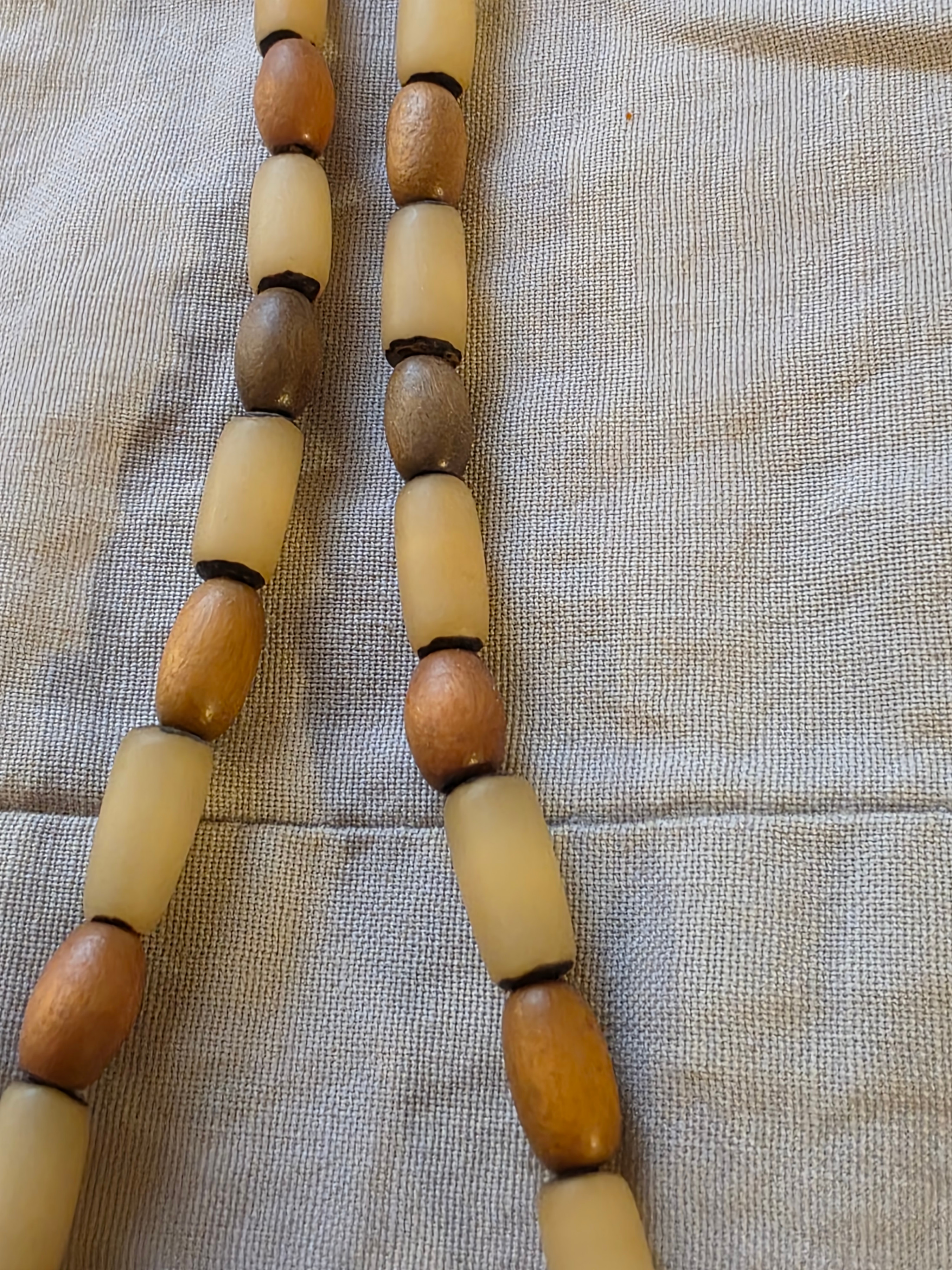 Wooden Bead Necklace 🏆 - photo 3