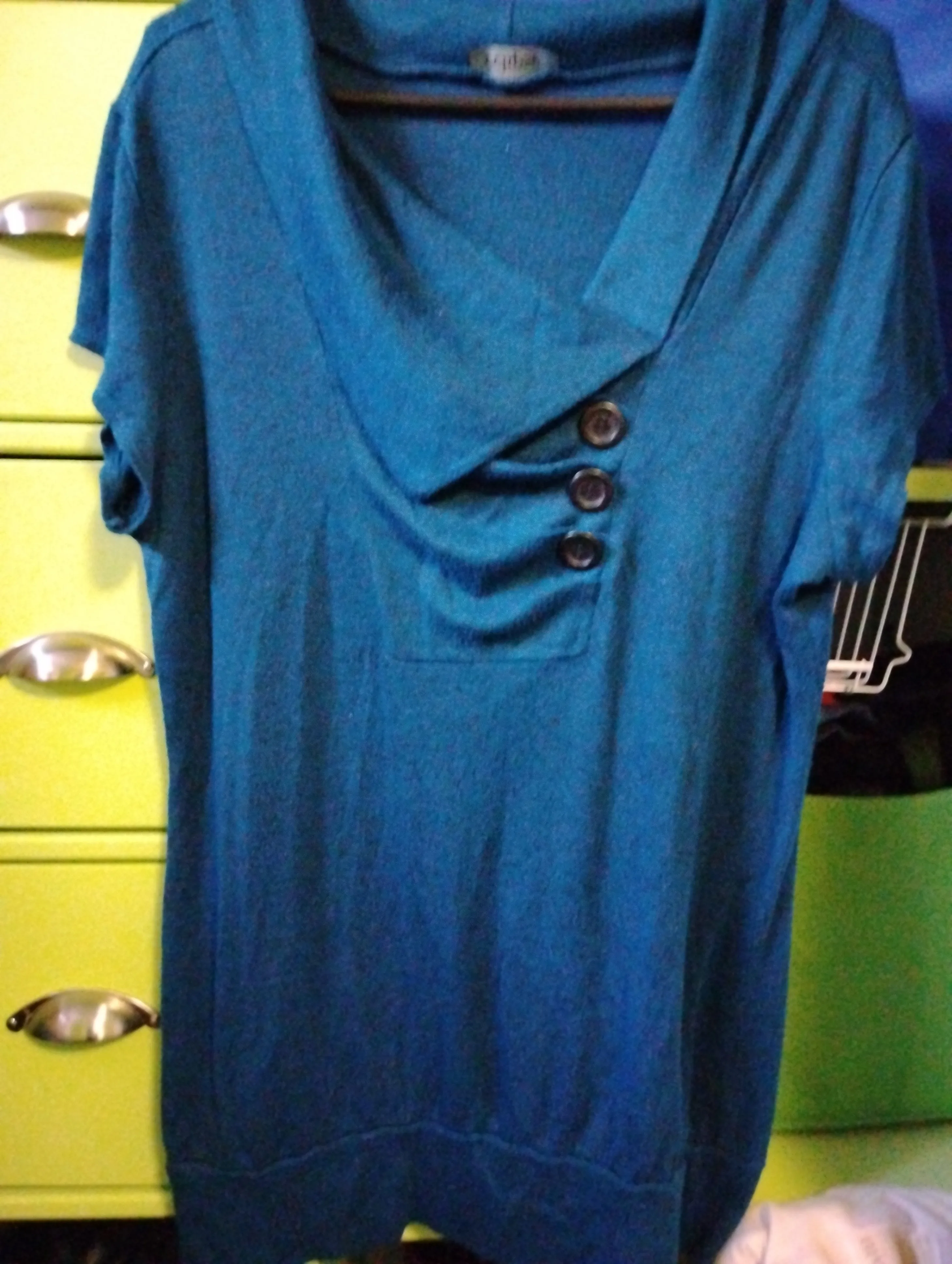 Eclipse Women’s Short-Sleeve Blouse — XL (Good Condition) thumbnail