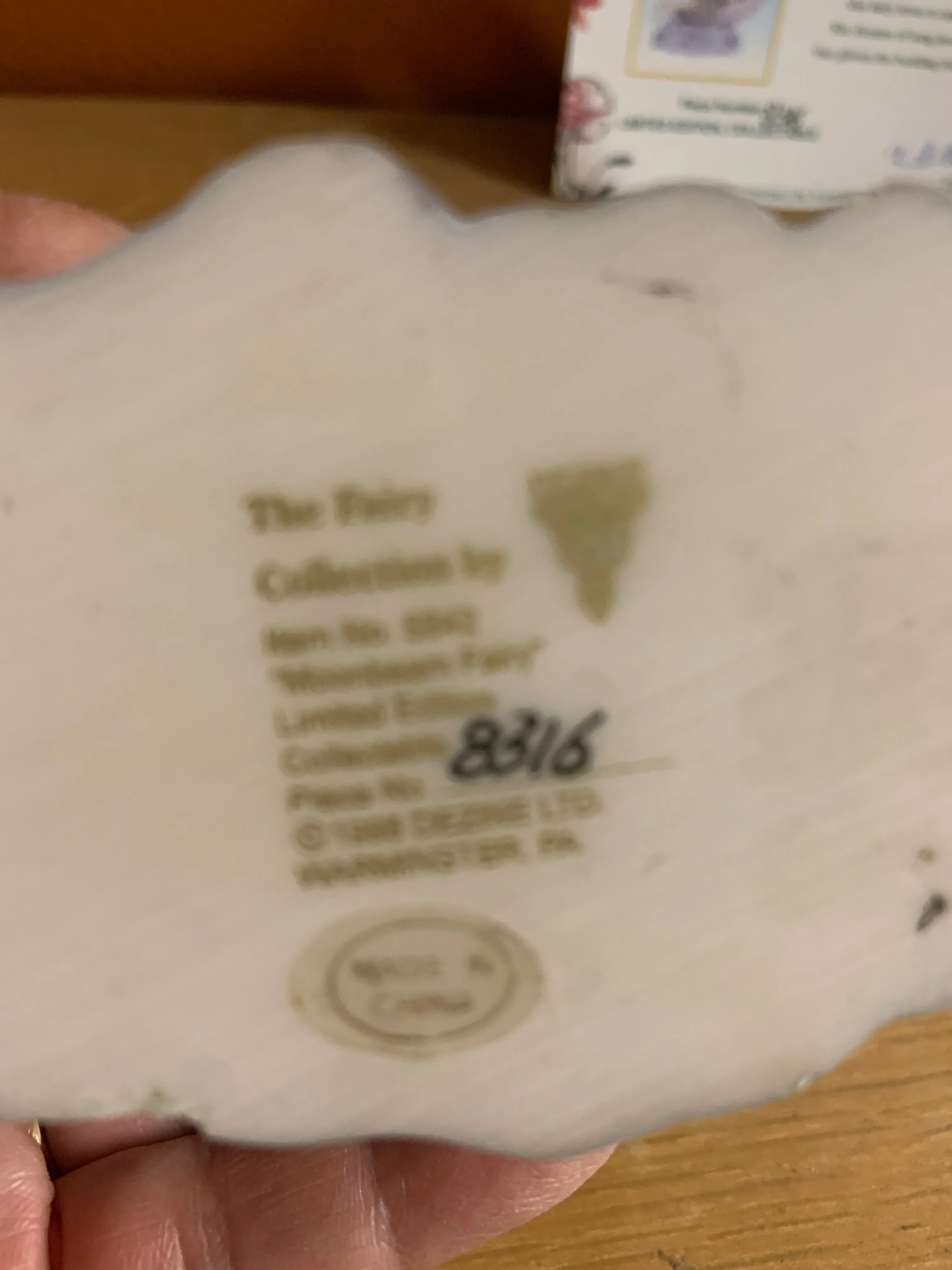 #5842 Moonbeam Fairy - Porcelain Figurine image indicator(4)