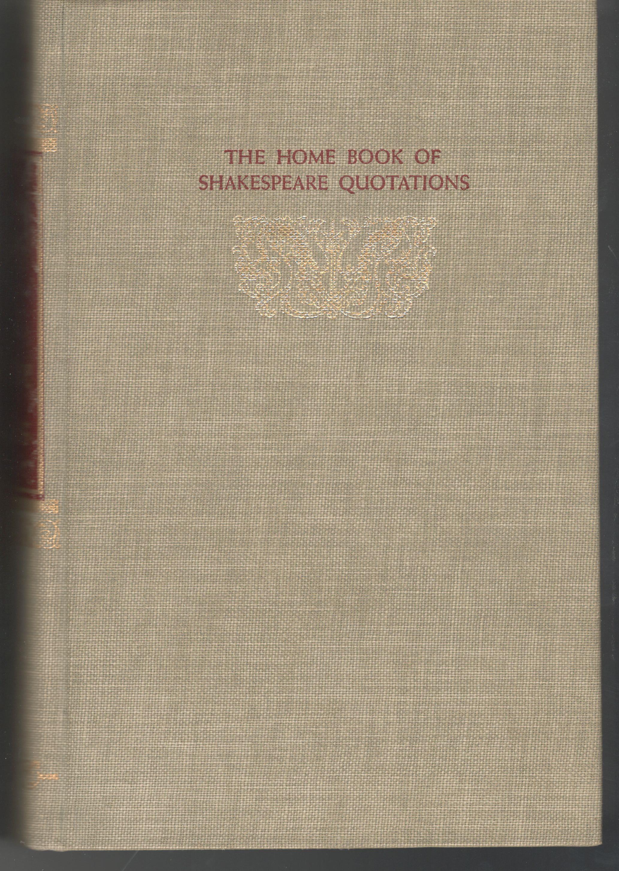 Vintage Stevenson-The Home Book of Shakespeare Quotations - photo 2