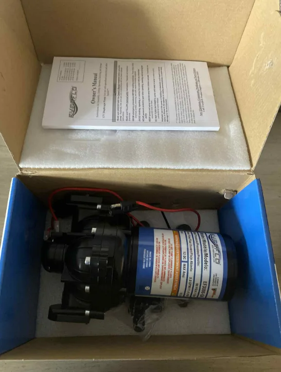 Everflo 12V Diaphragm Pump - 3.0 GPM, 60 PSI - EF3000-QA image indicator(2)