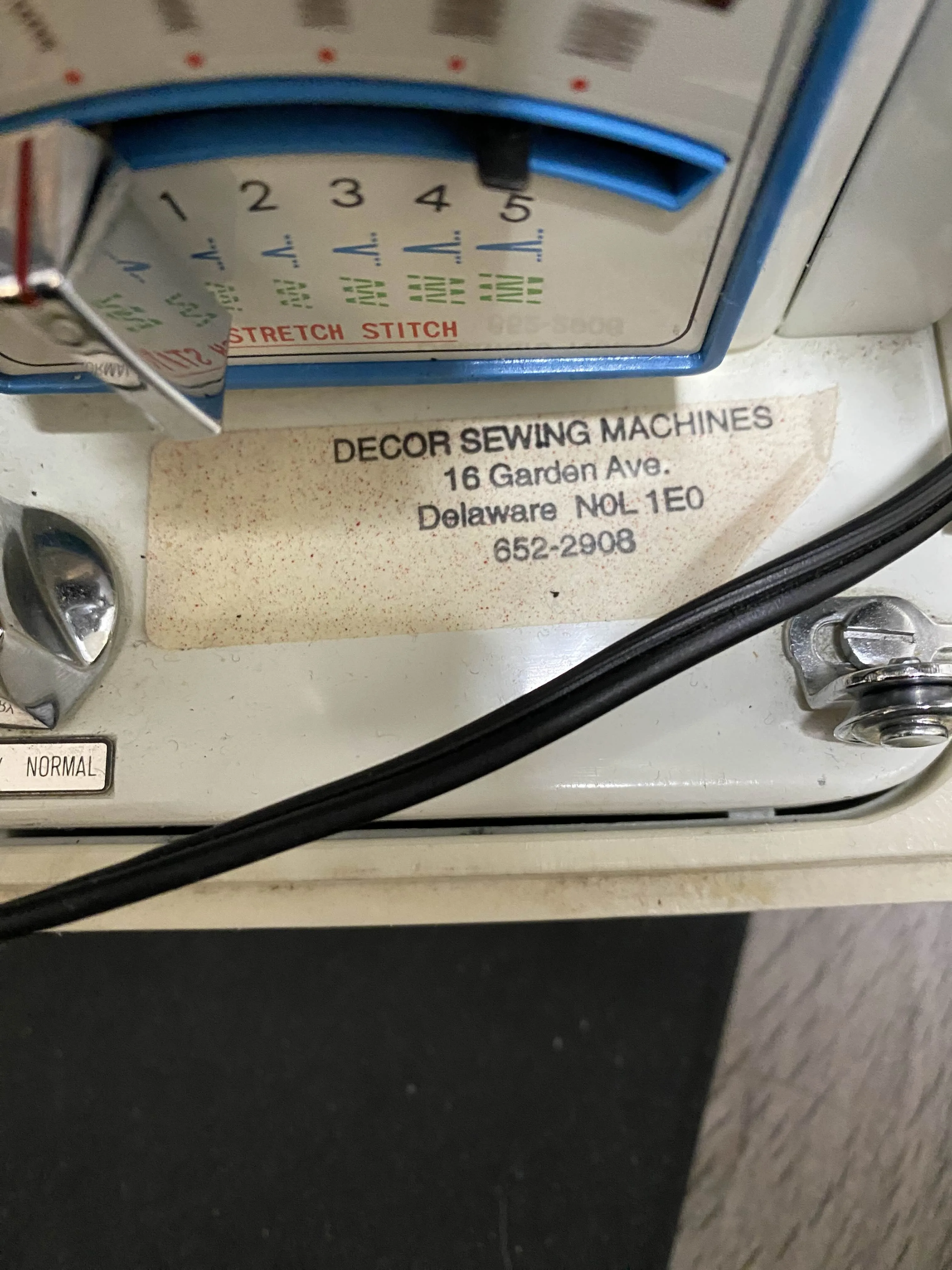 Vintage Morse Sewing Machine 6300 image indicator(4)