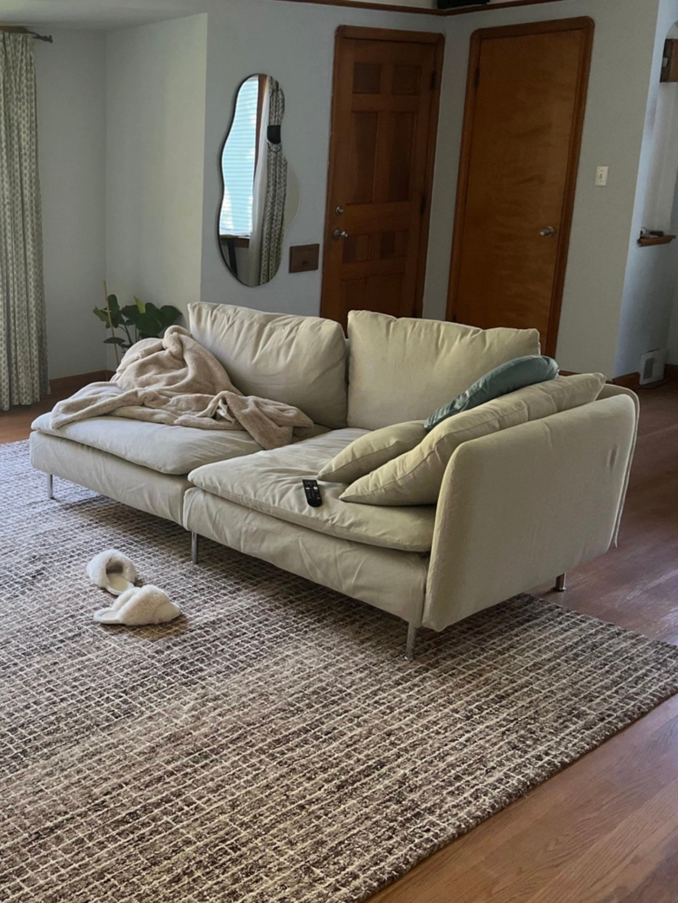 Neutral Wool Area Rug from Shoes off household - photo 2