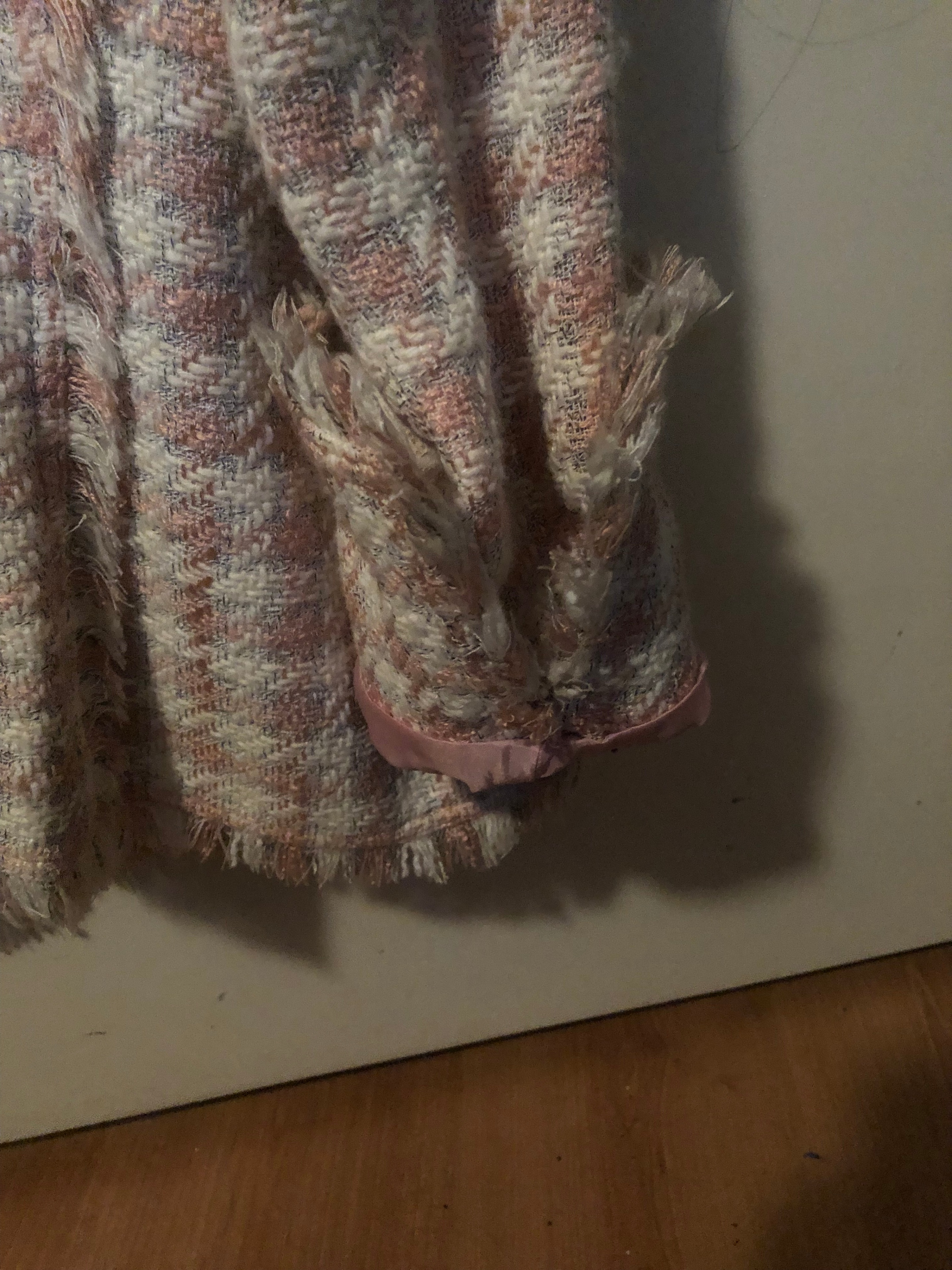 Vintage Women’s Pink Kasper Tweed Style Blazer Jacket - photo 3