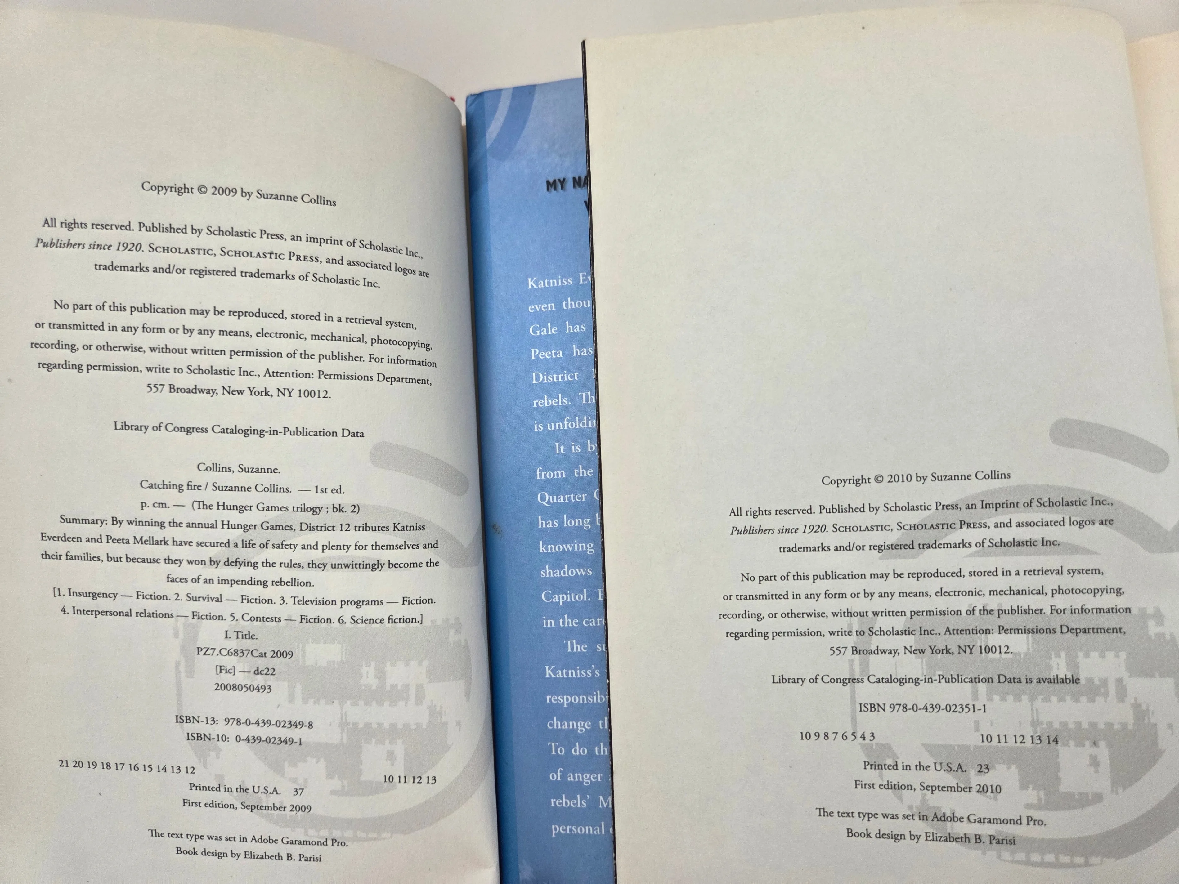 Hunger Games: Catching Fire & Mockingjay Hardcovers image indicator(5)