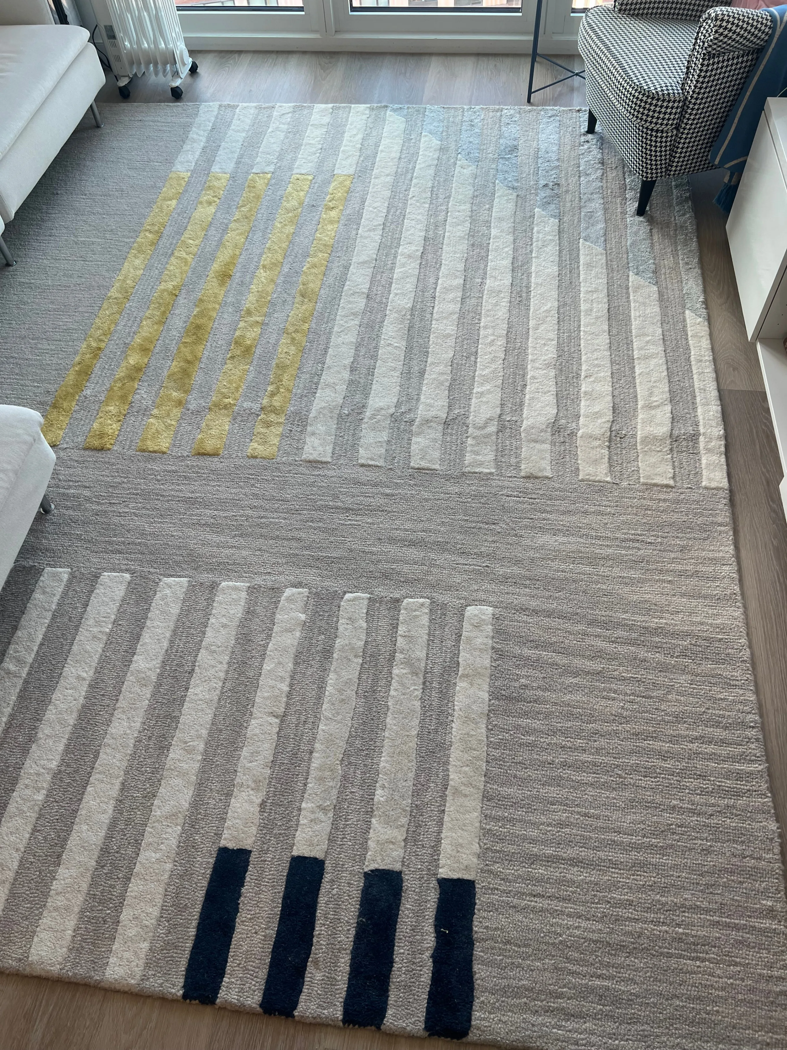 West Elm Wool Rug 8x10 thumbnail