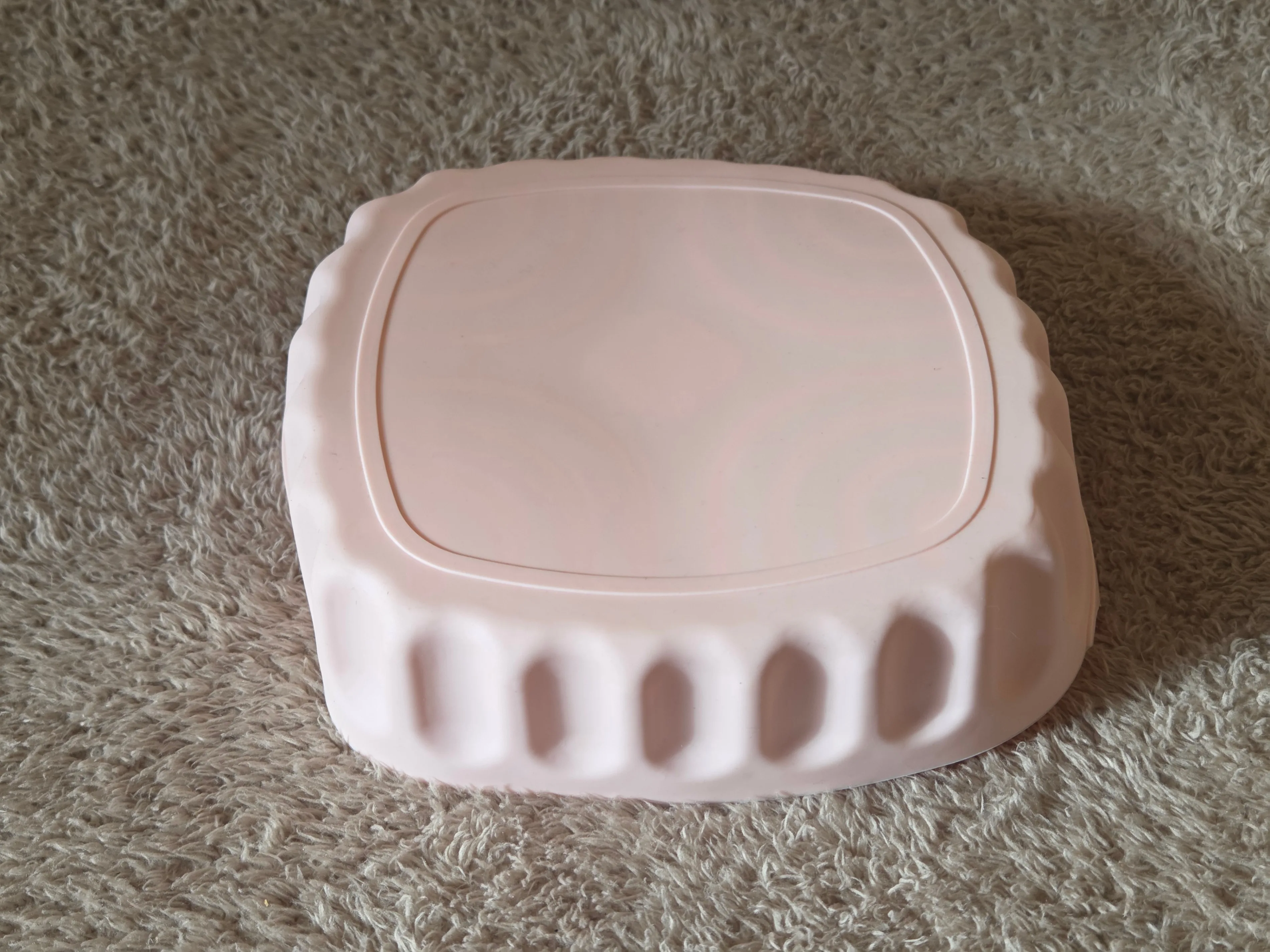 Silicone Air Fryer Liner – Square, 8 in, Pink image indicator(2)