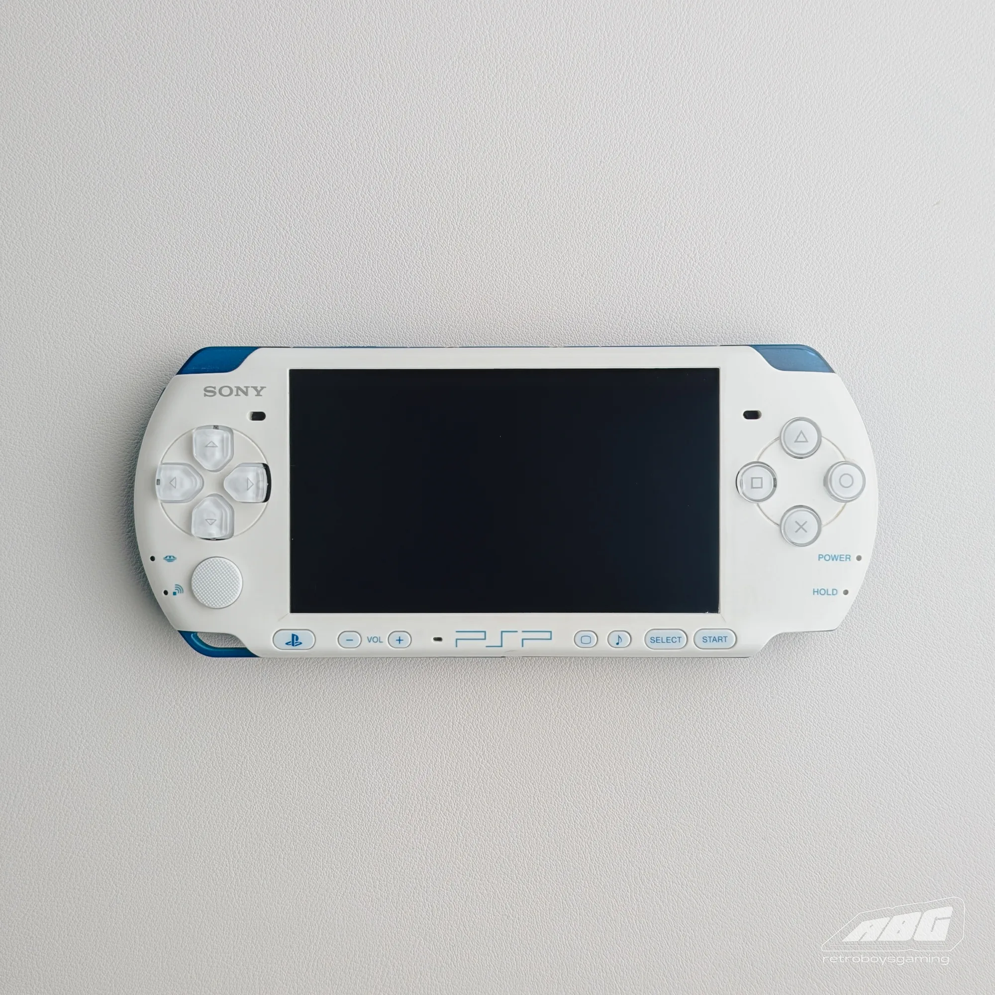 PSP3000 WhiteBlue Modded