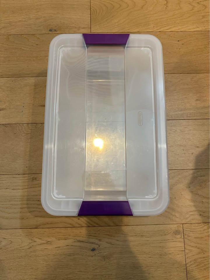 15qt Storage Bin with Latches - photo 2