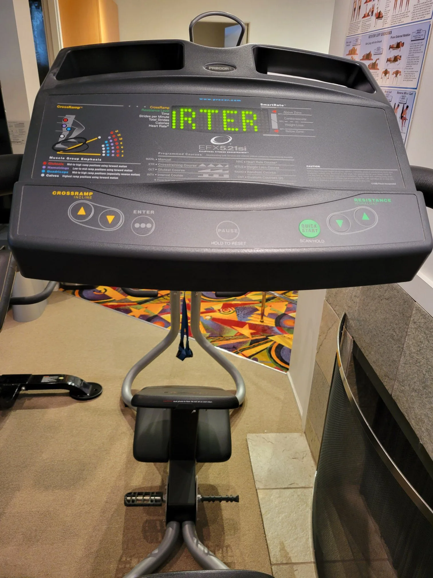 PRECOR ELLIPTICAL FITNESS CROSSTRAINER EFX 5.21si image indicator(2)