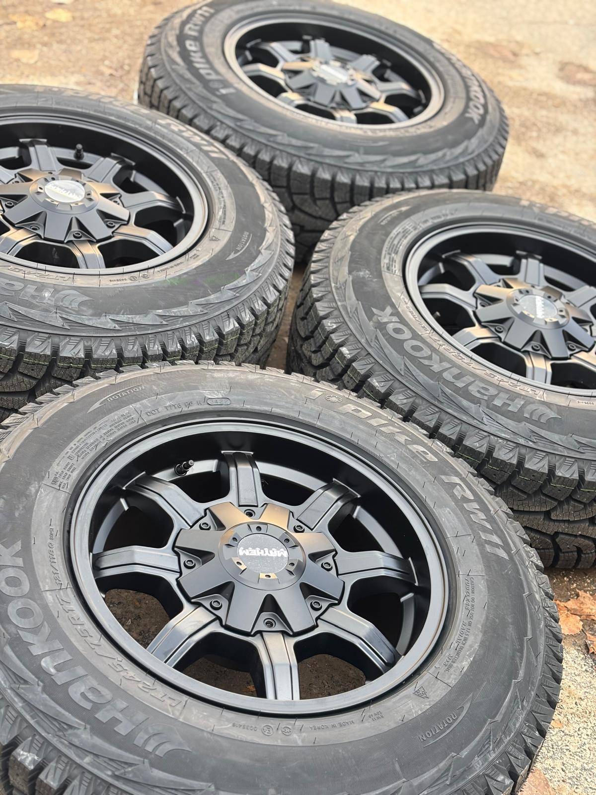 NEW 17"Mayhem(8x165/8x170)+LT245/75/R17 Hankook snows-Ford/RAM H - photo 4