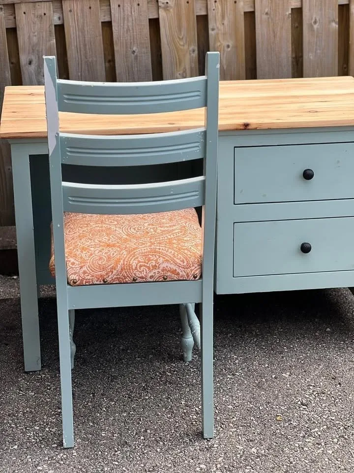 Vintage Solid Wood Desk image indicator(5)