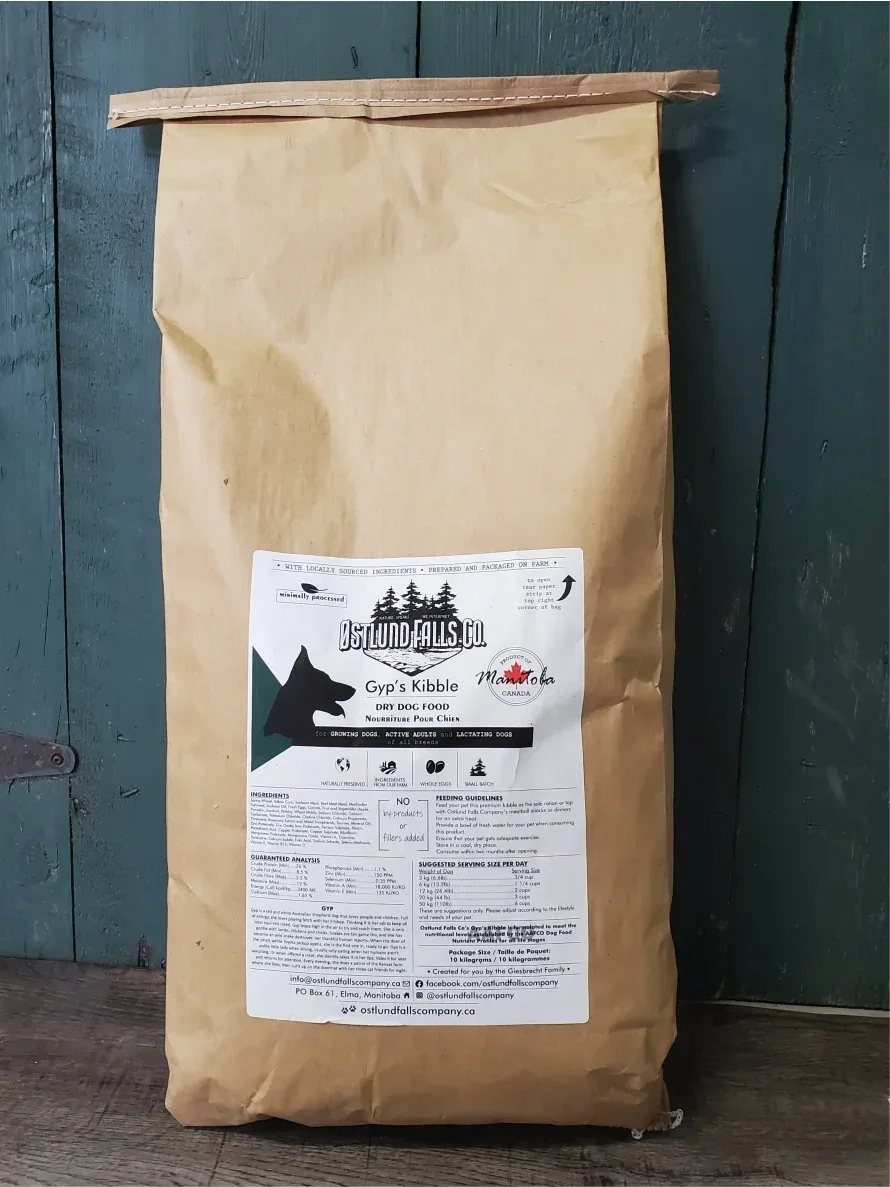 Local Organic Dog Kibble