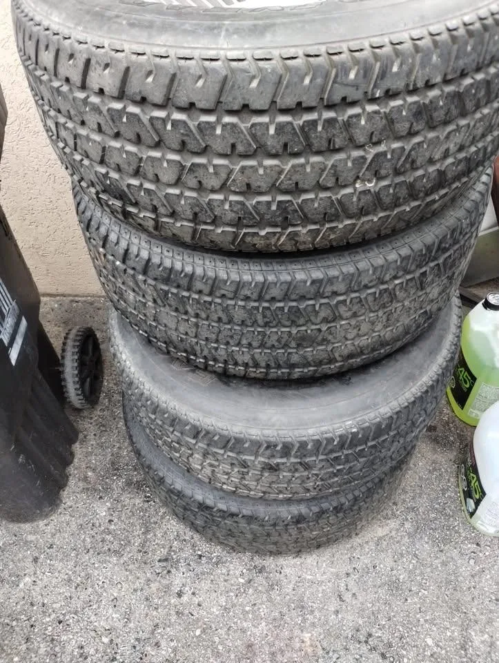 Vintage EagleGT/Goodyear Wingfoot Tires on Aluminum Rims