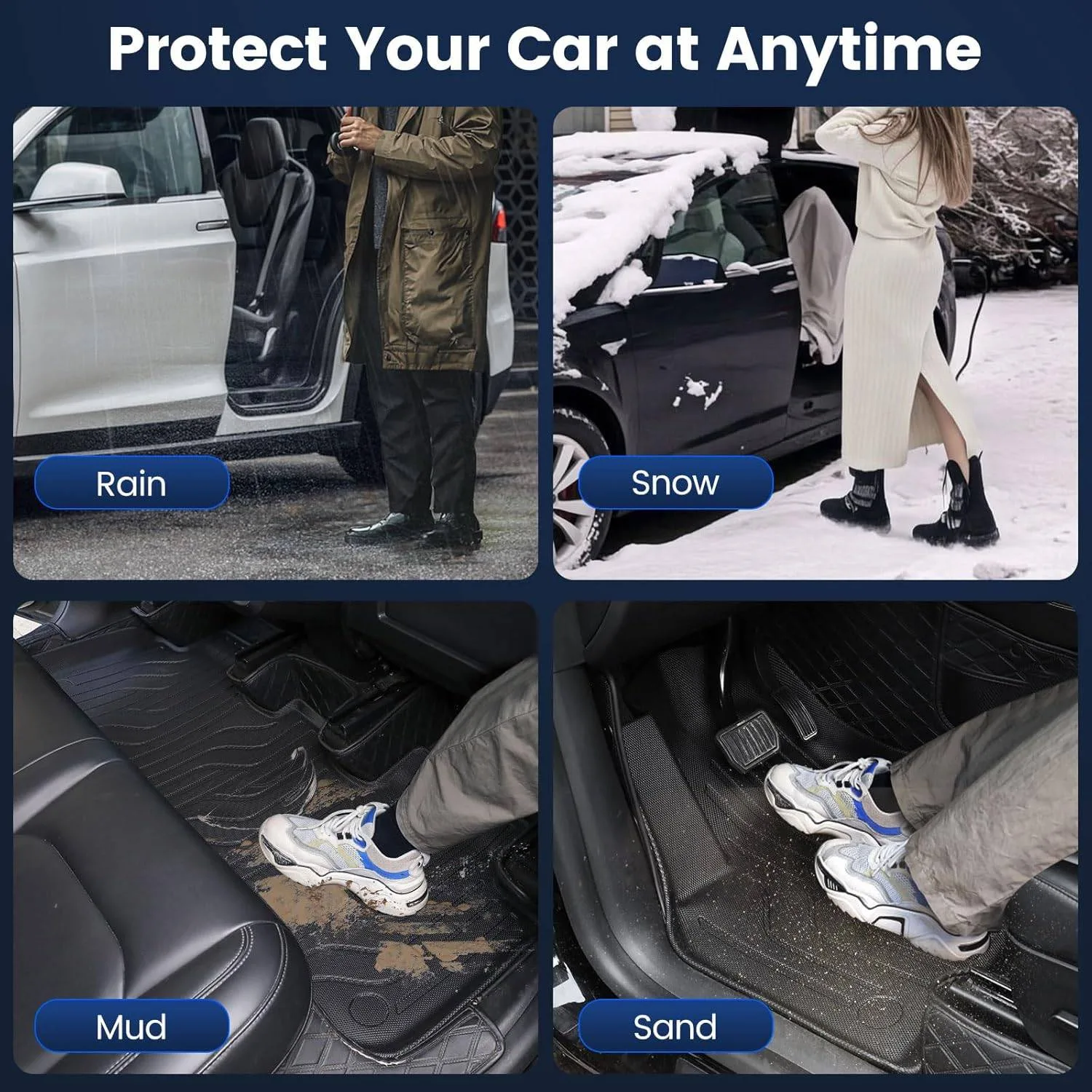 Tesla 6 pc. Model Y Mats image indicator(2)