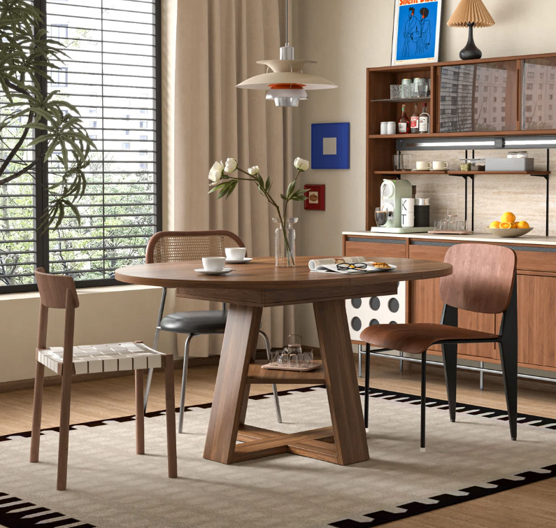 Latitude Run® Extendable Dining Table For 4-6 People - photo 3