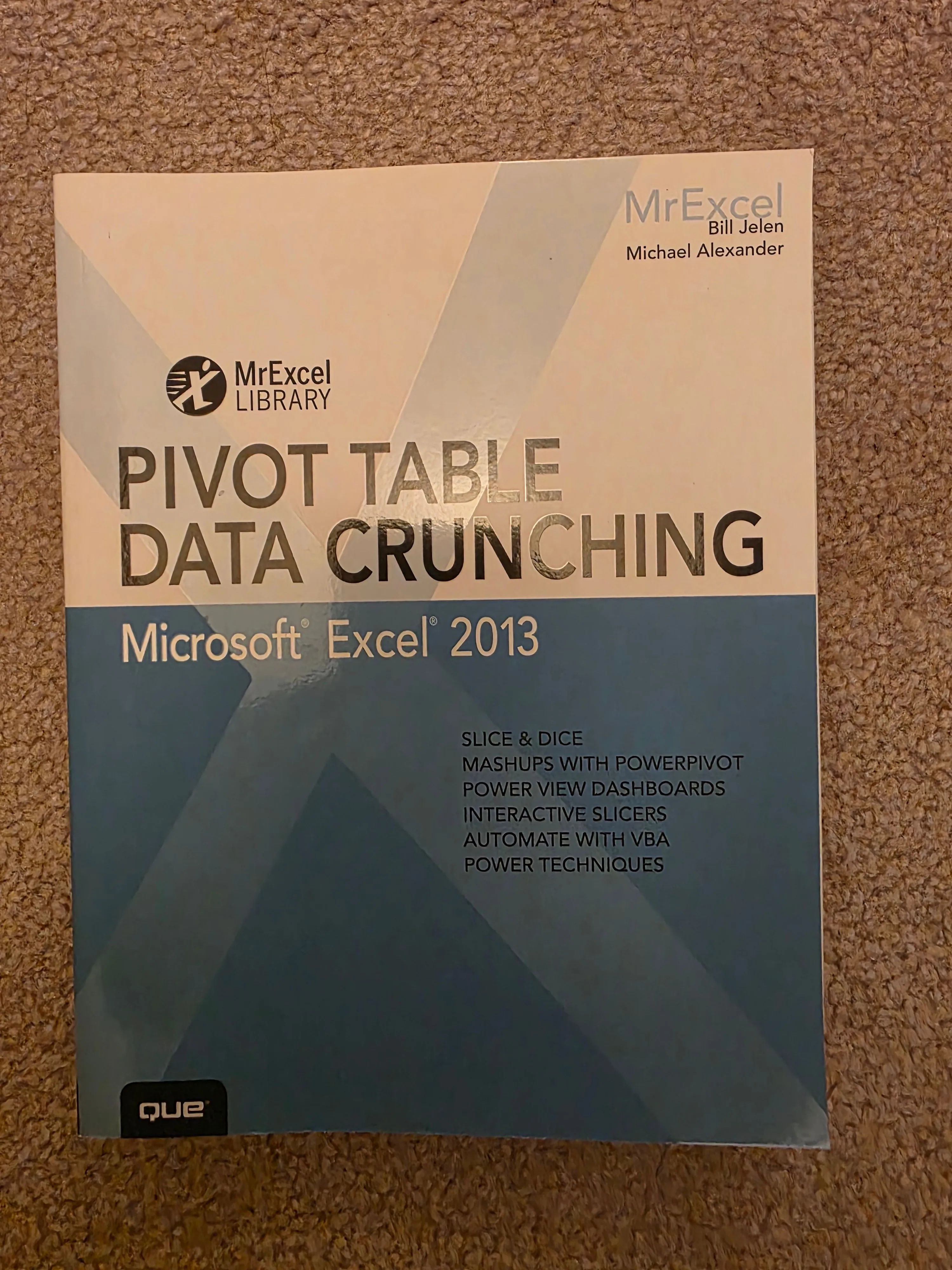 Microsoft Excel - Pivot Table Data Crunching Book