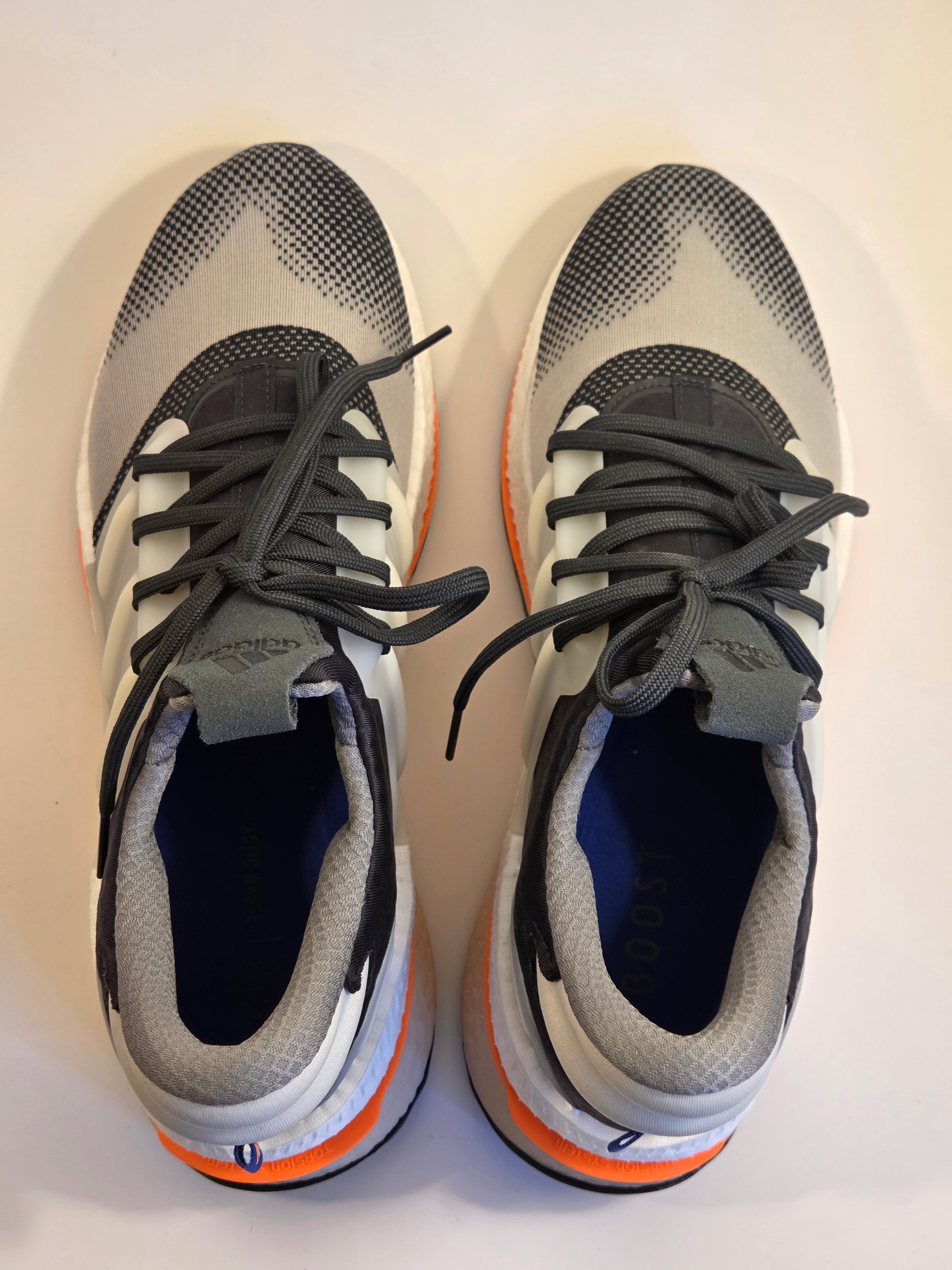 adidas X_PLRBOOST Men’s US 10.5 Grey/Orange w/Box - photo 4
