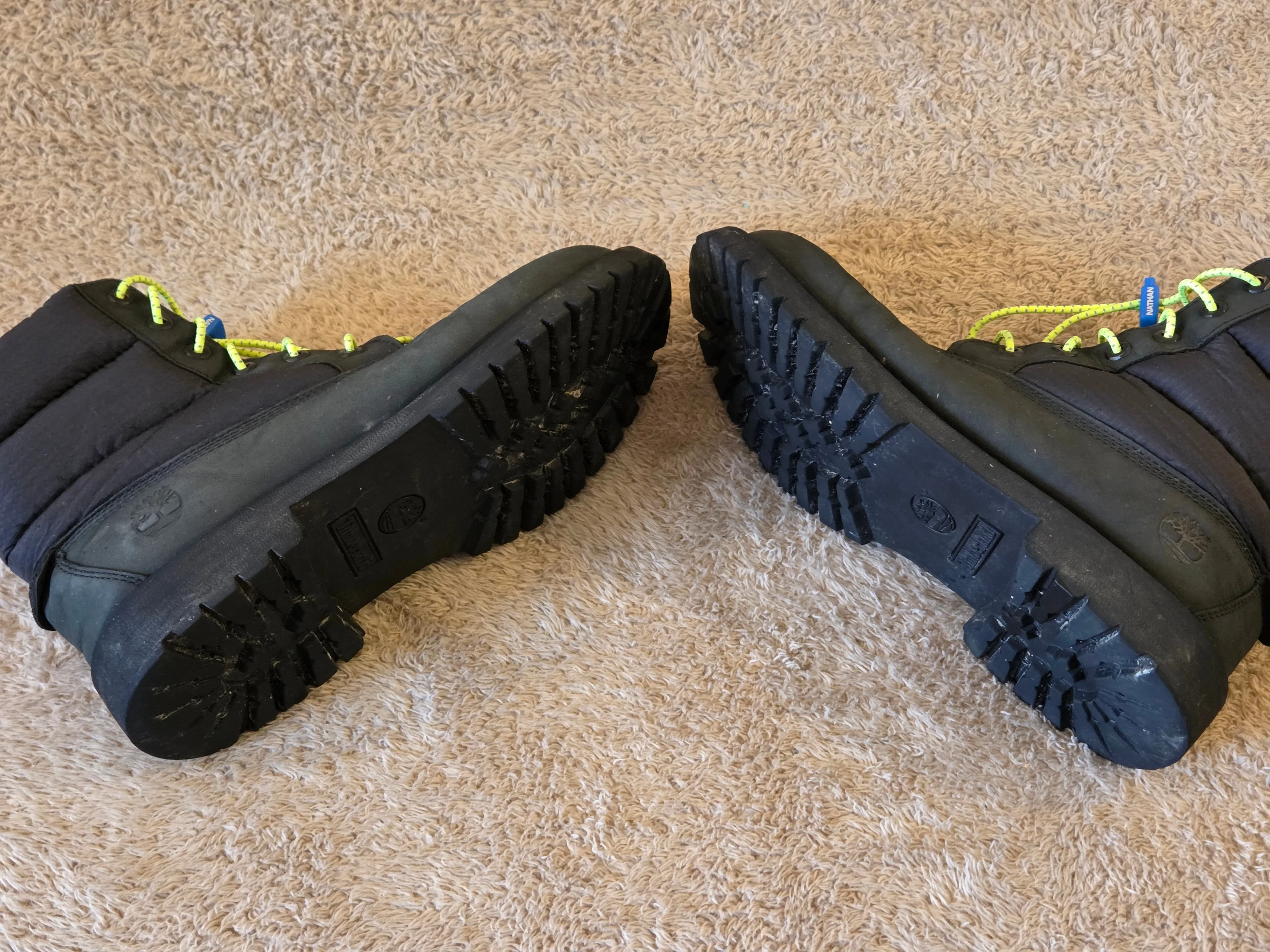 Timberland Kids 6" Puffer Winter Boots, US 7, Black image indicator(6)