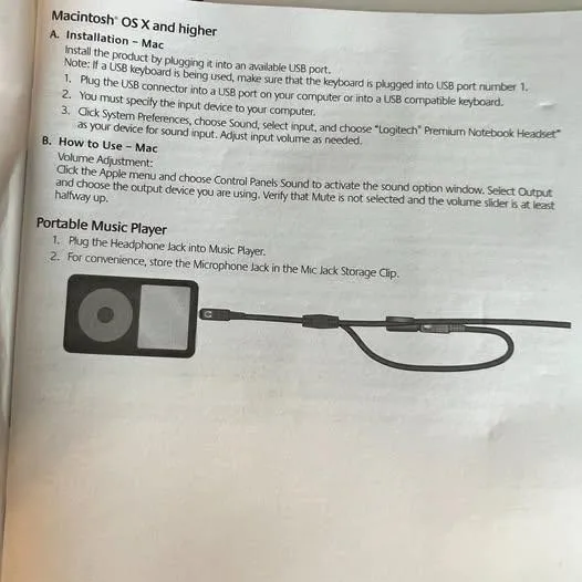 Logitech Premium Notebook Silver/Black Neckband Headset image indicator(4)